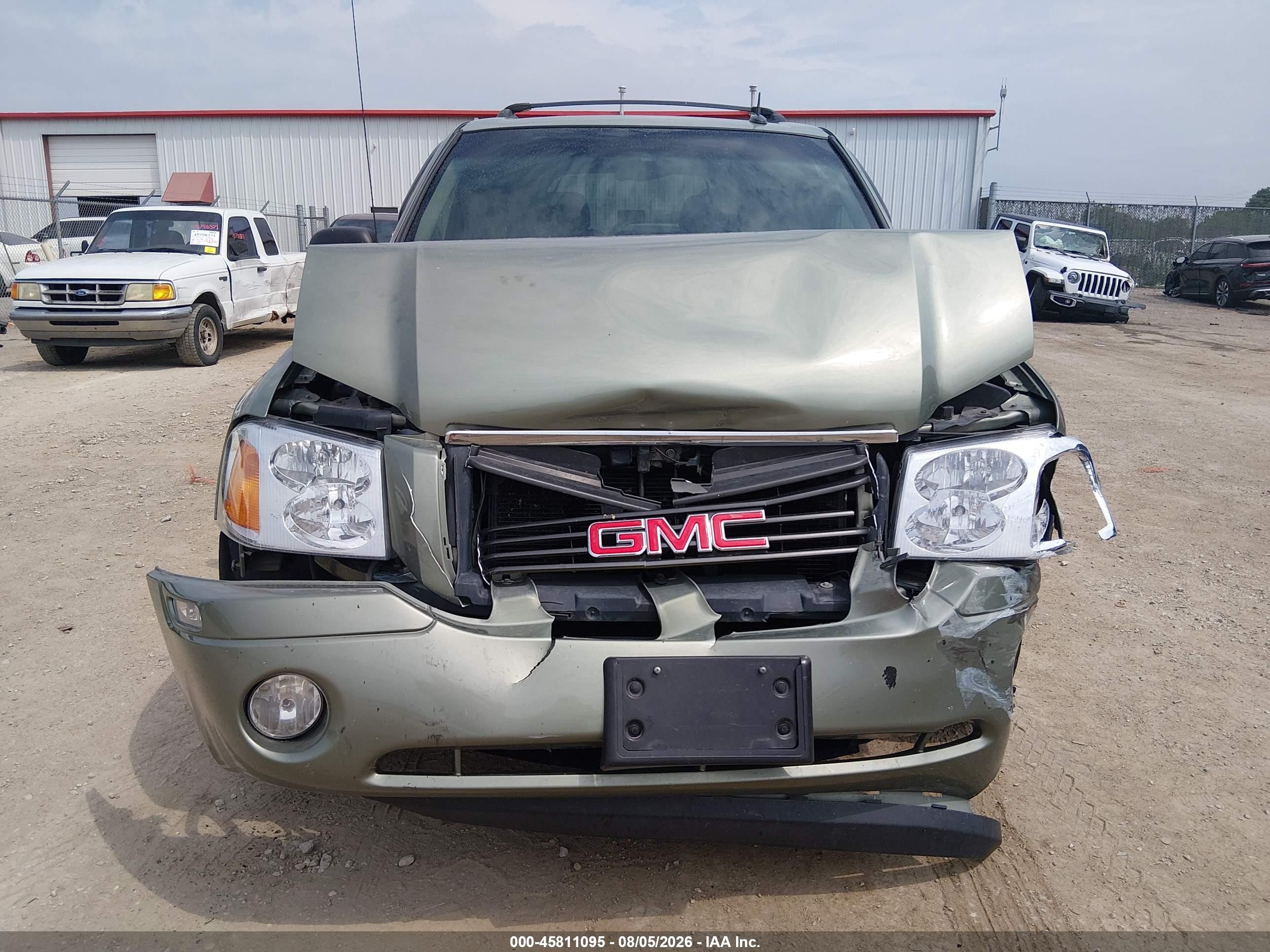 2004 Gmc Envoy Sle Green vin: 1GKDT13S942249925