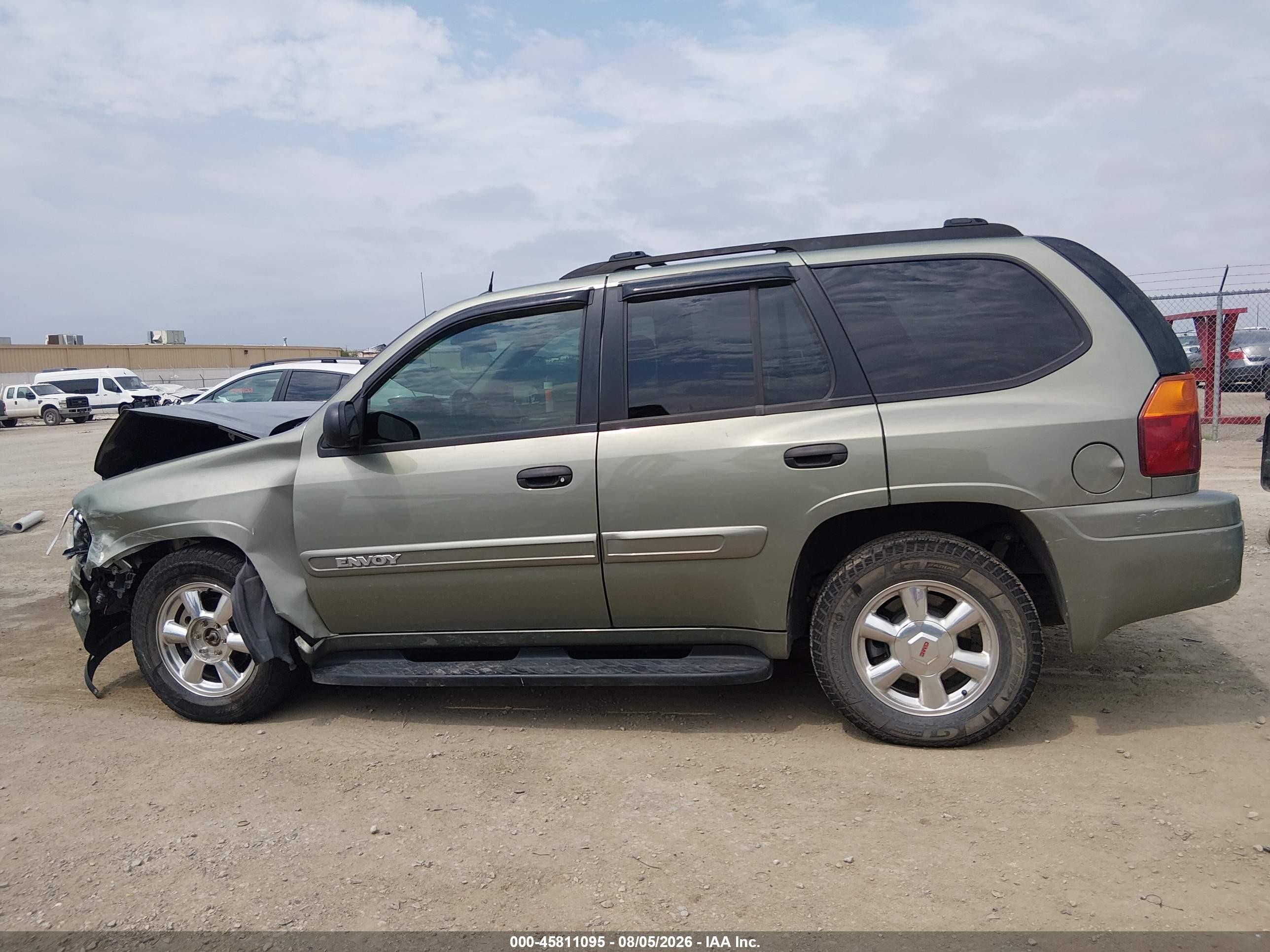 2004 Gmc Envoy Sle Green vin: 1GKDT13S942249925