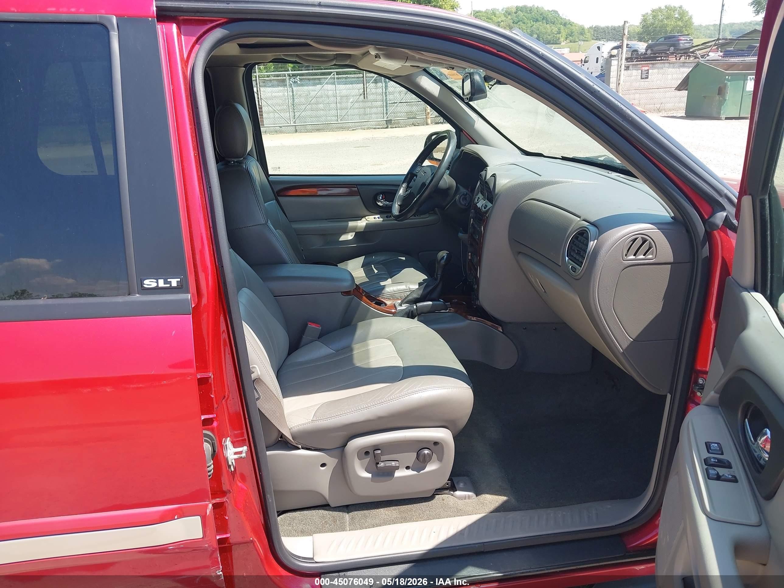 2004 Gmc Envoy Slt Maroon vin: 1GKDT13S942429860