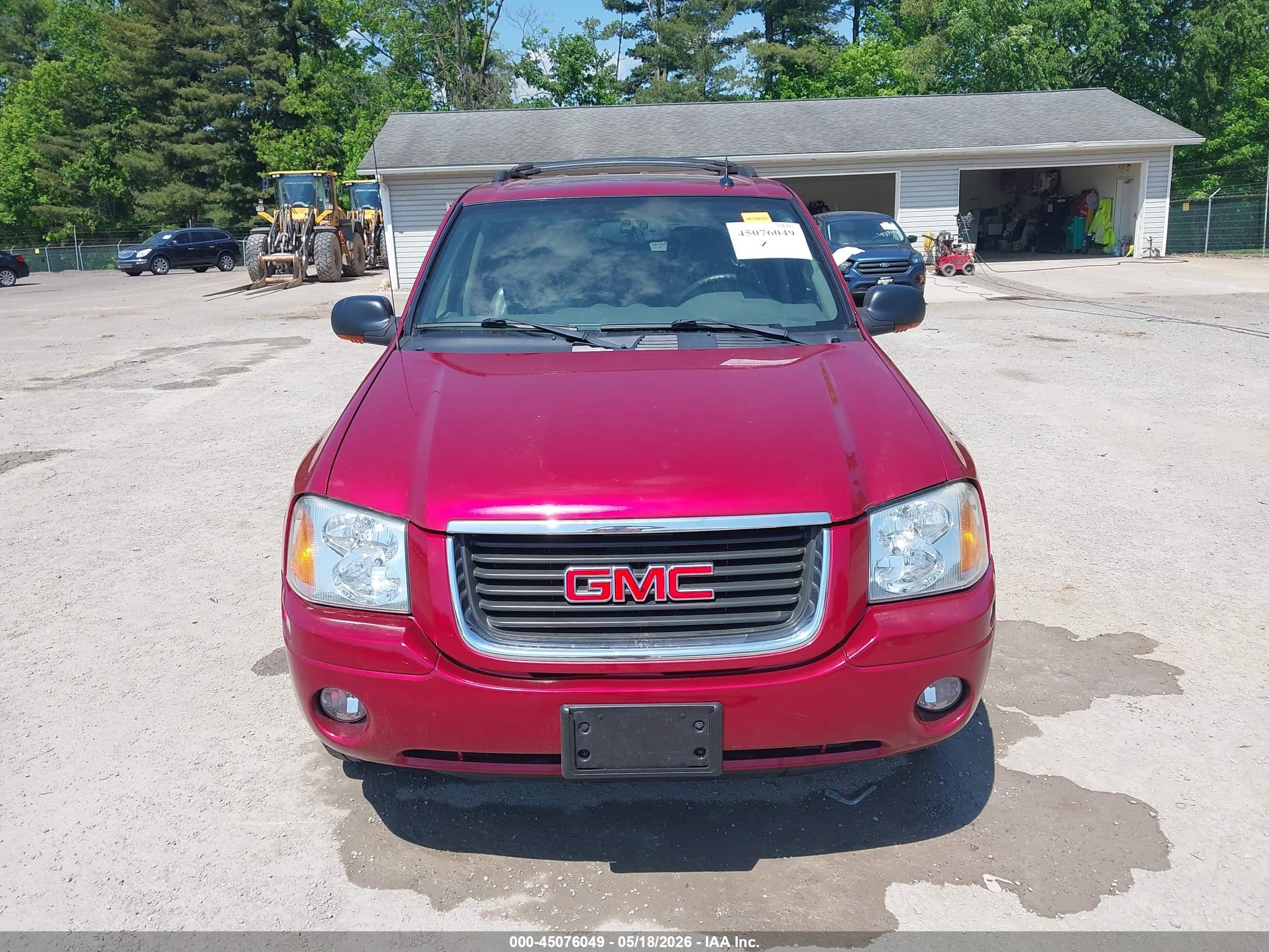 2004 Gmc Envoy Slt Maroon vin: 1GKDT13S942429860