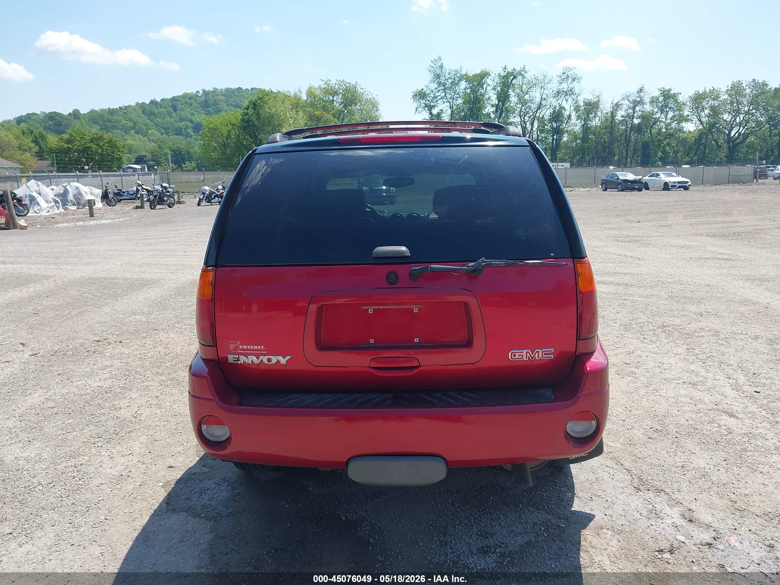 2004 Gmc Envoy Slt Maroon vin: 1GKDT13S942429860