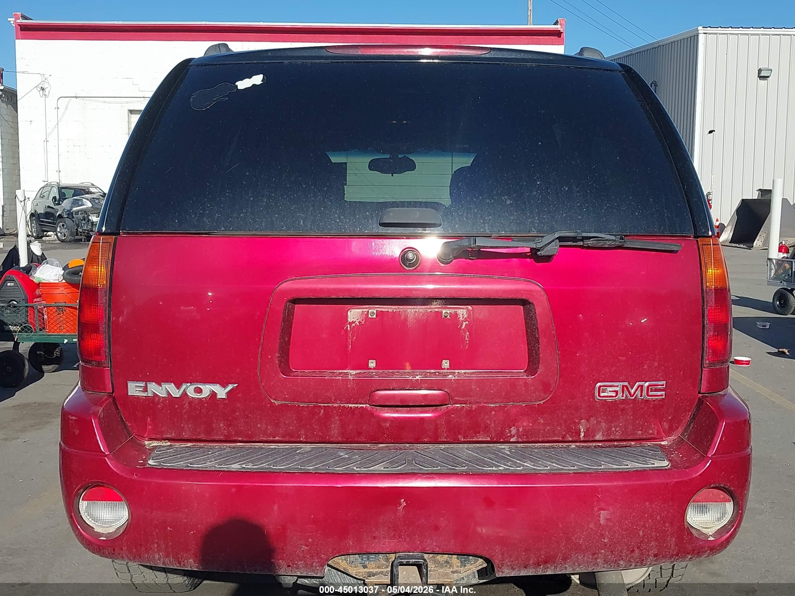 2005 Gmc Envoy Slt Red vin: 1GKDT13S952297006