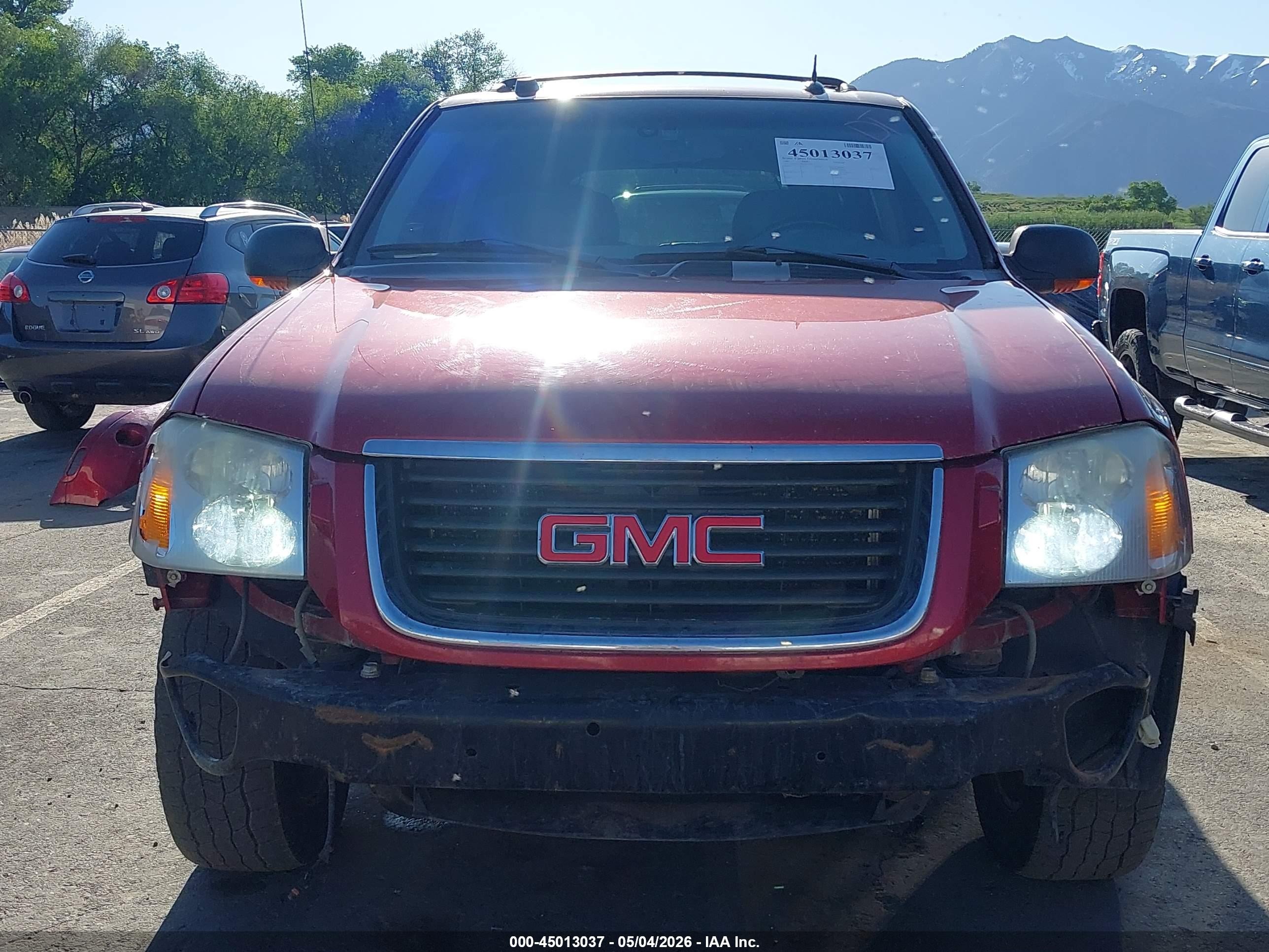 2005 Gmc Envoy Slt Red vin: 1GKDT13S952297006