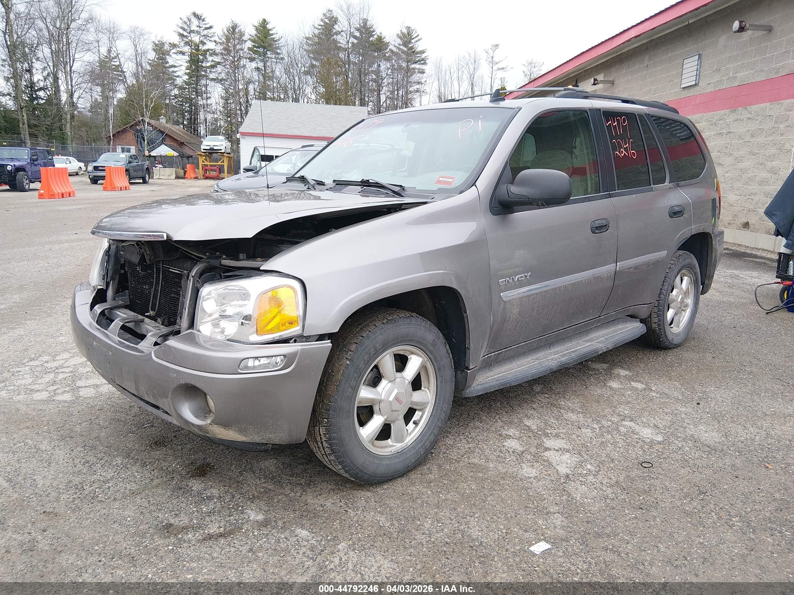 2006 Gmc Envoy Sle Серебряный vin: 1GKDT13S962128279