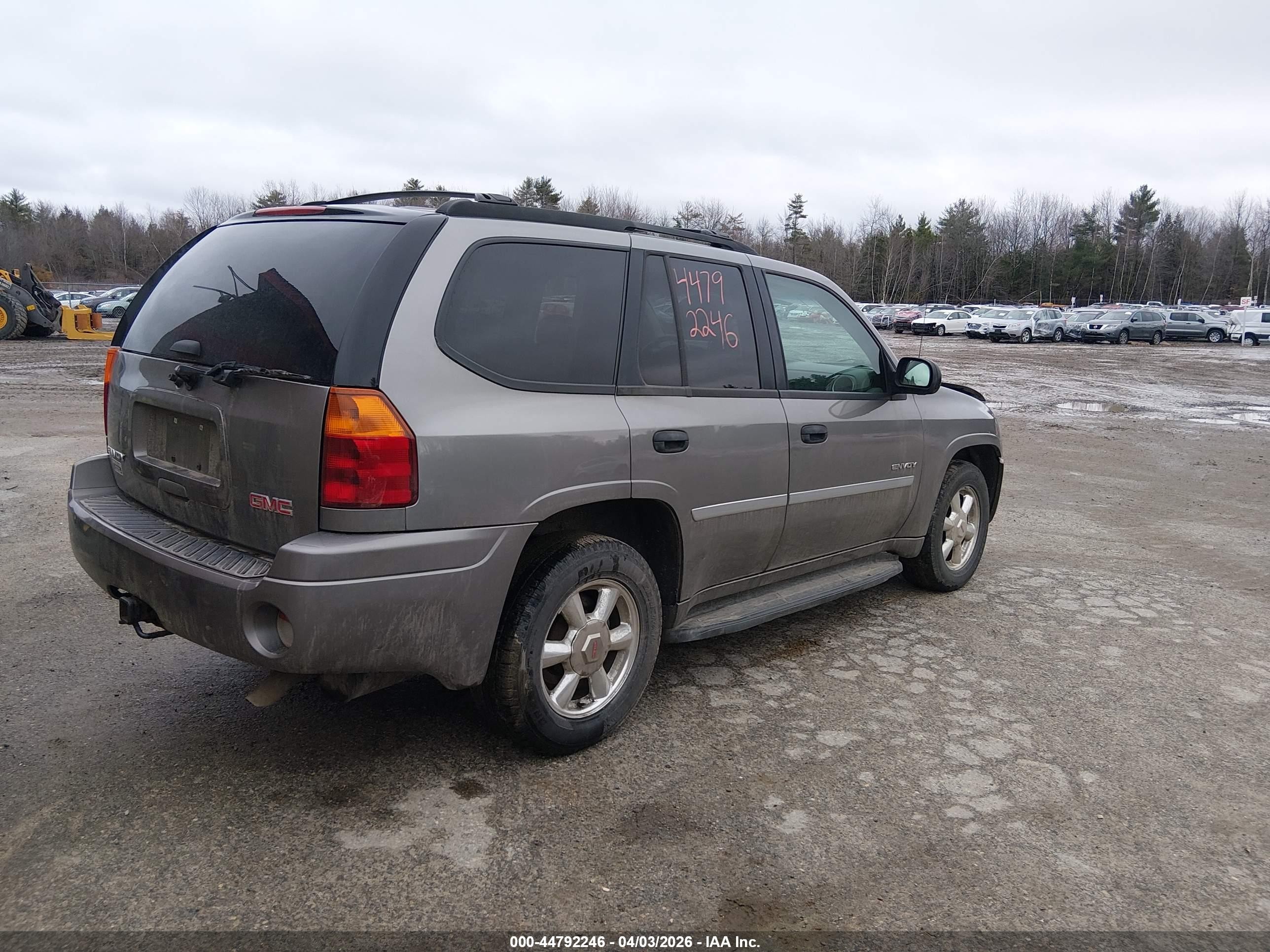 2006 Gmc Envoy Sle Серебряный vin: 1GKDT13S962128279