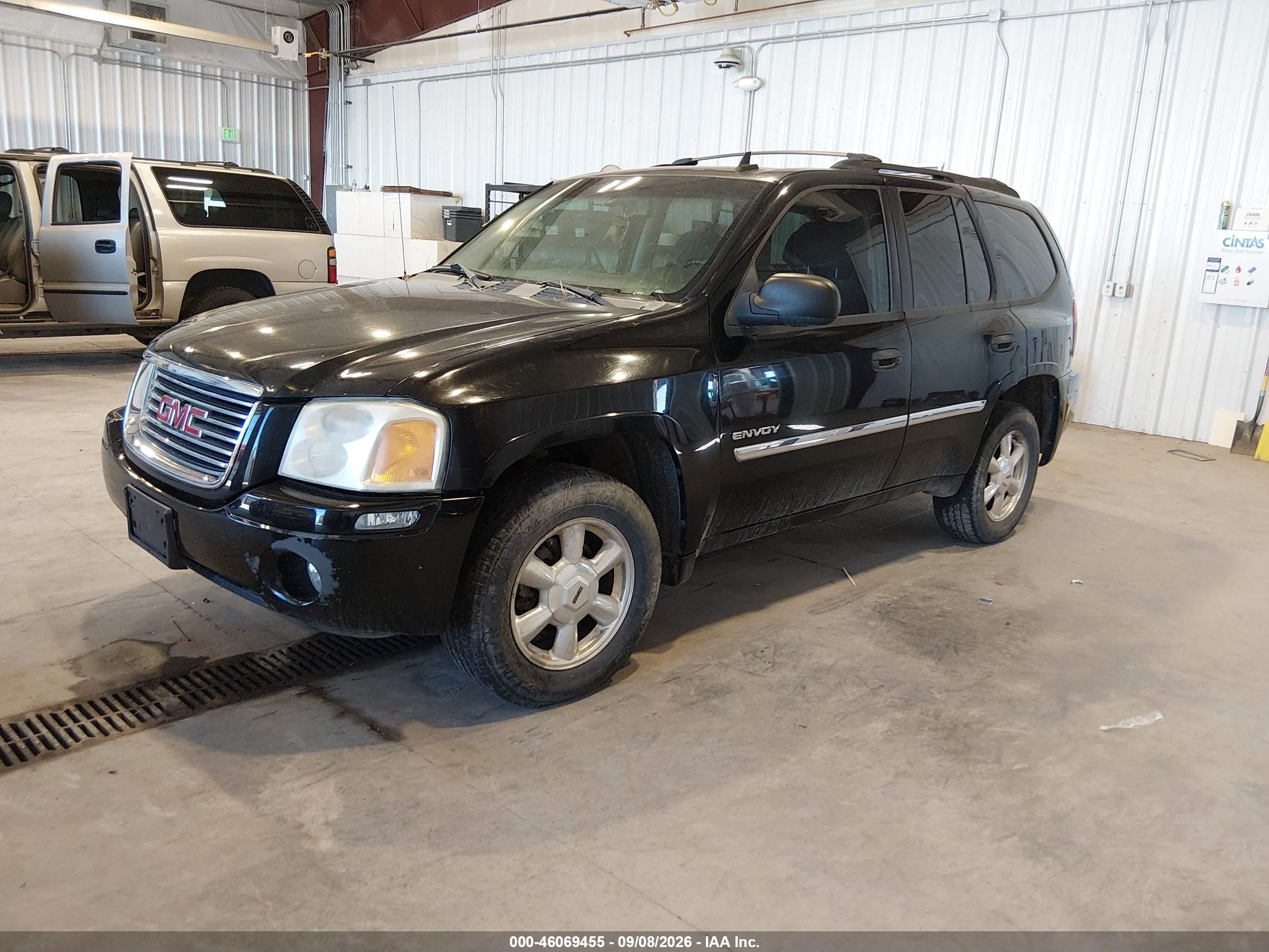 2006 Gmc Envoy Sle Black vin: 1GKDT13S962344701