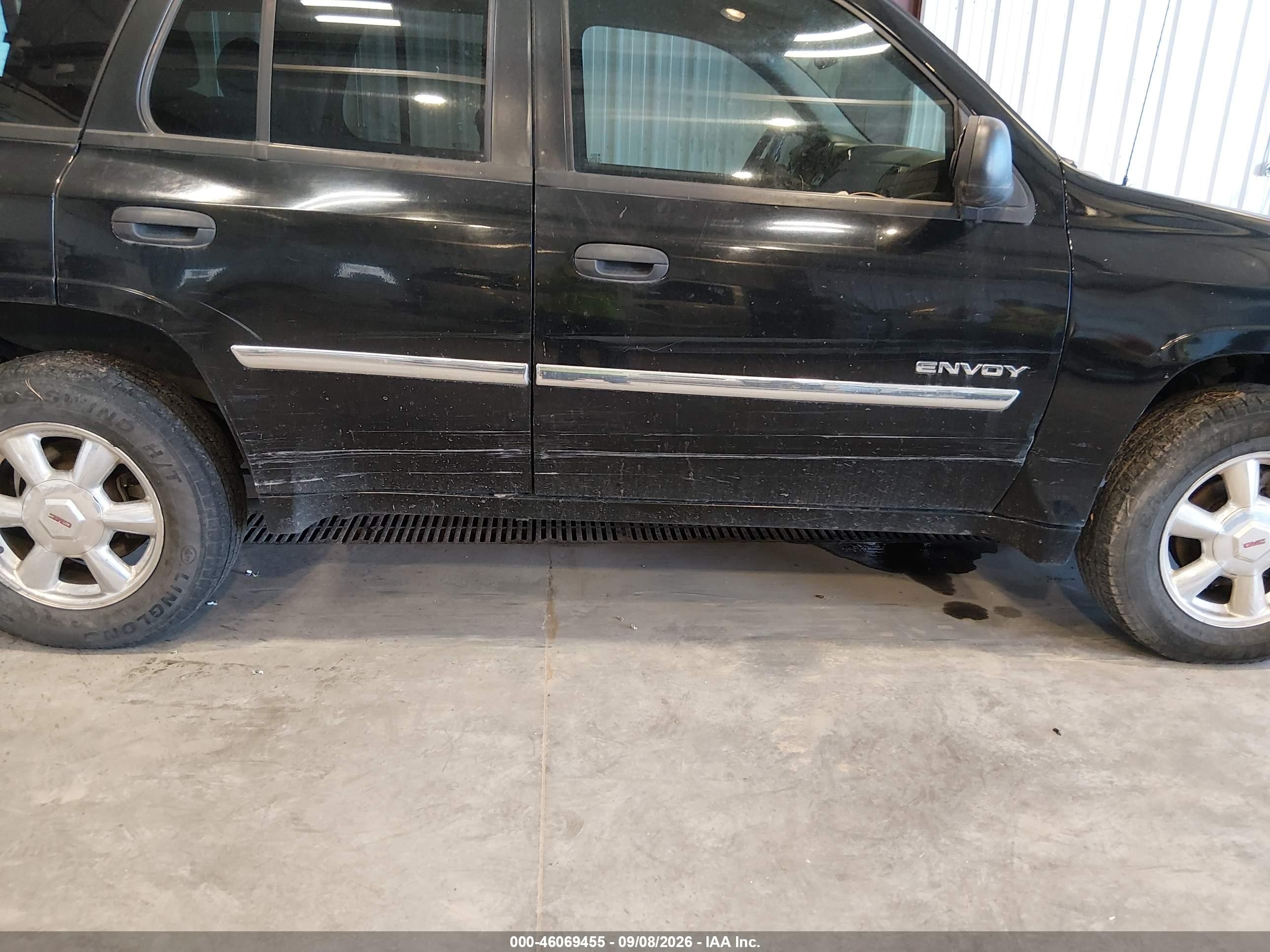 2006 Gmc Envoy Sle Black vin: 1GKDT13S962344701