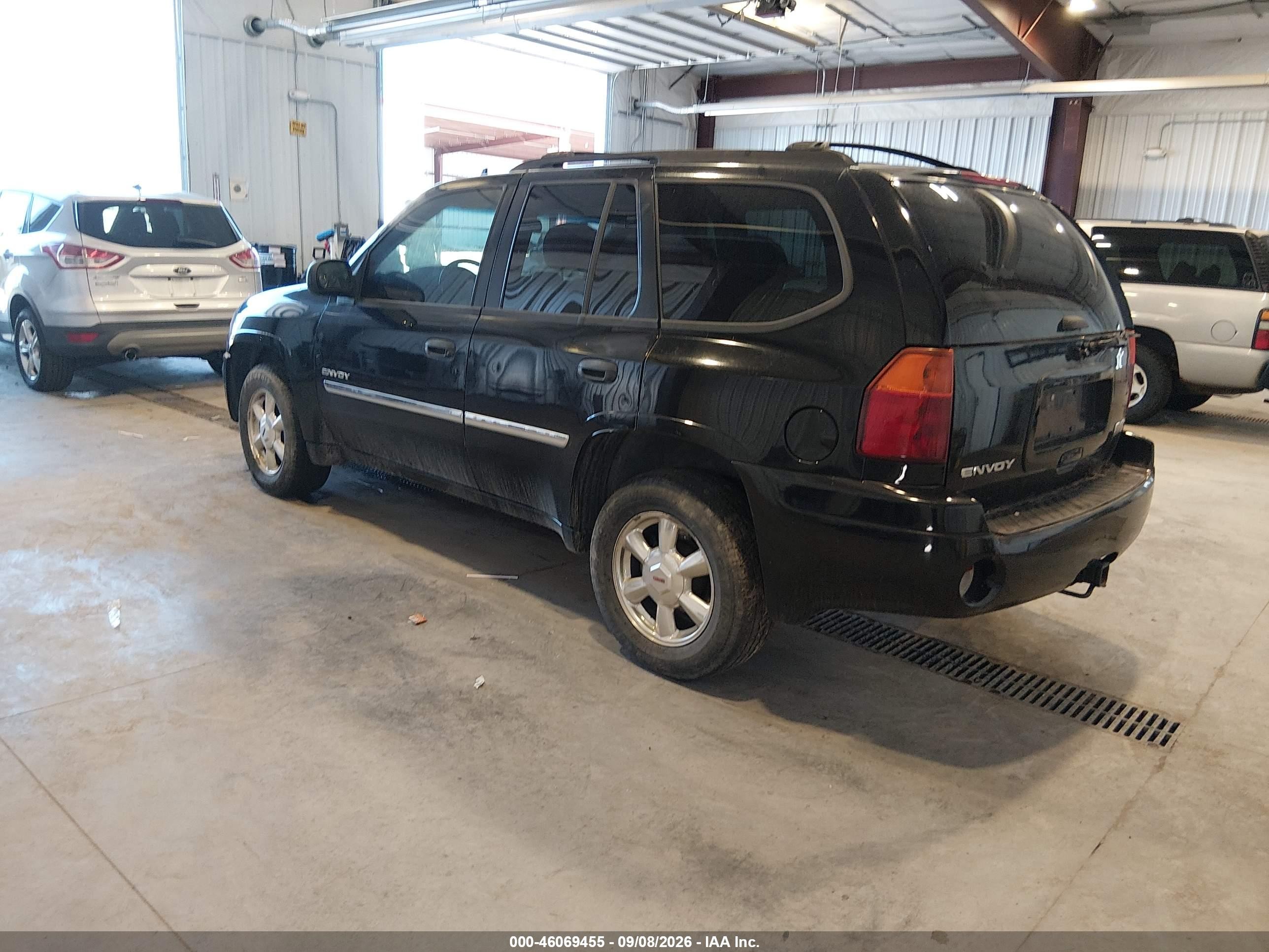 2006 Gmc Envoy Sle Black vin: 1GKDT13S962344701
