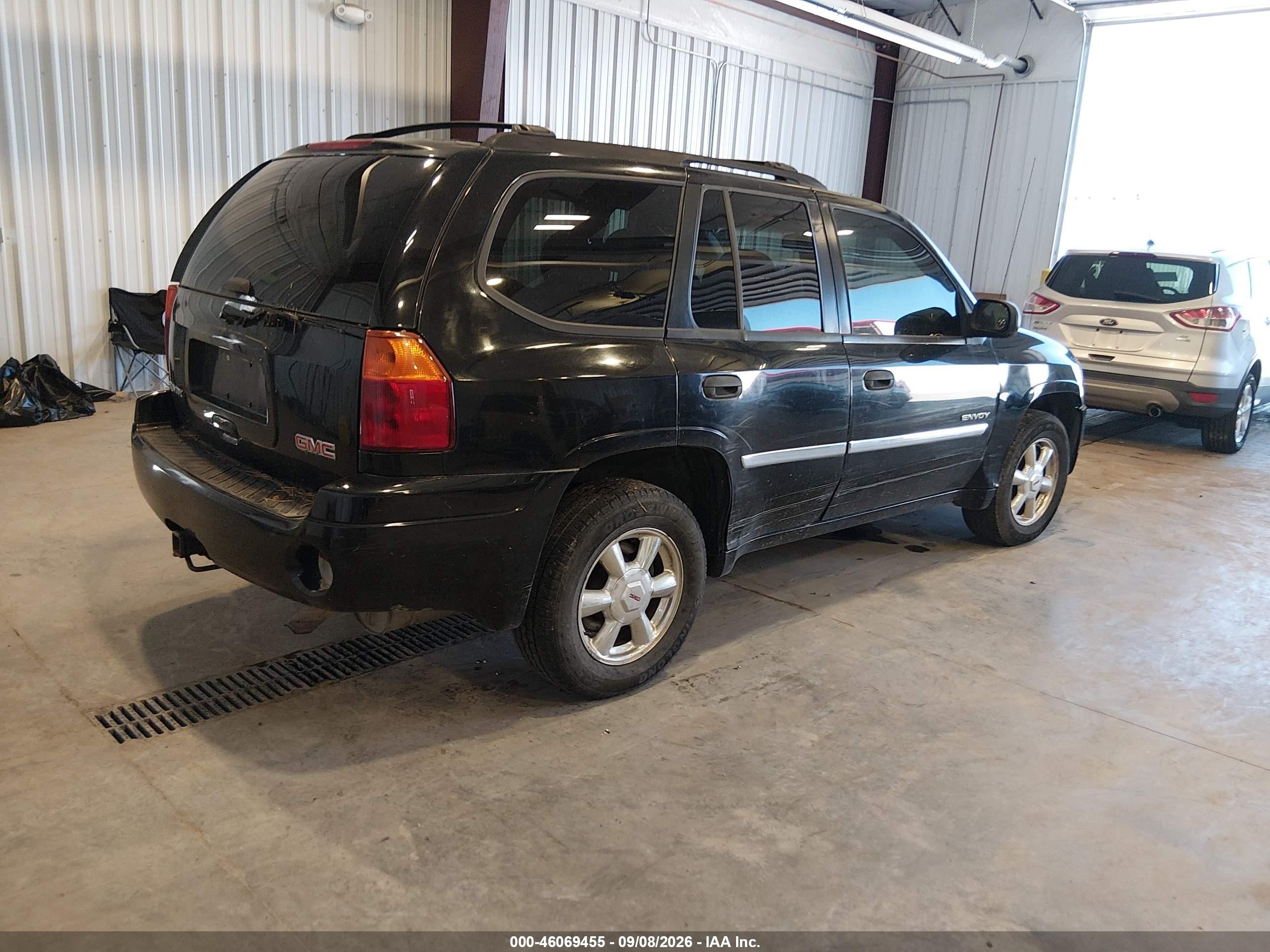2006 Gmc Envoy Sle Black vin: 1GKDT13S962344701
