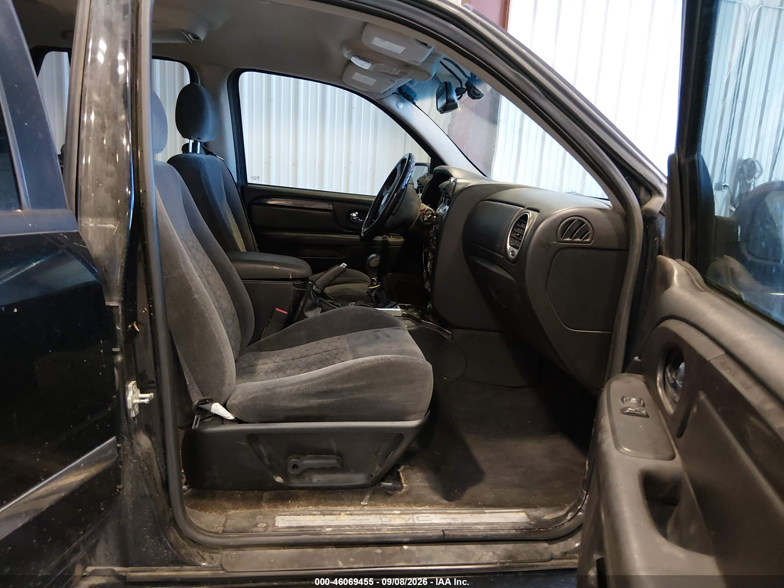 2006 Gmc Envoy Sle Black vin: 1GKDT13S962344701
