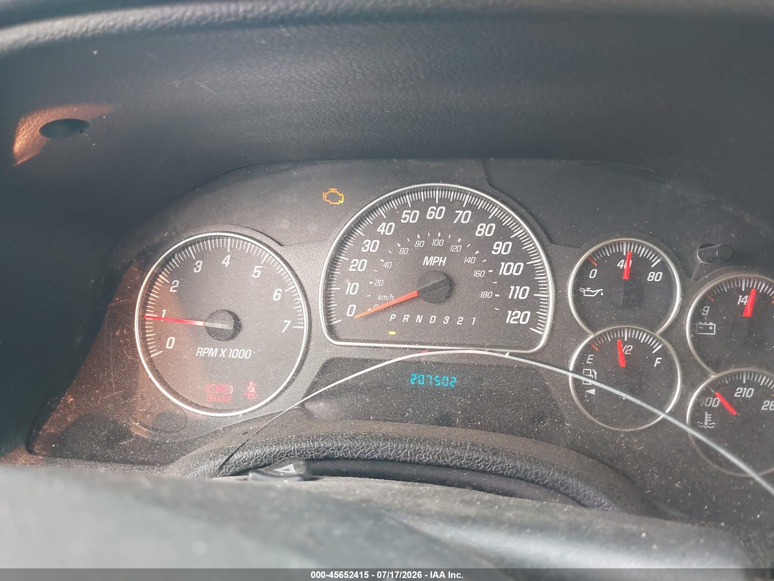 2007 Gmc Envoy Sle Commercial Blue vin: 1GKDT13S972144063