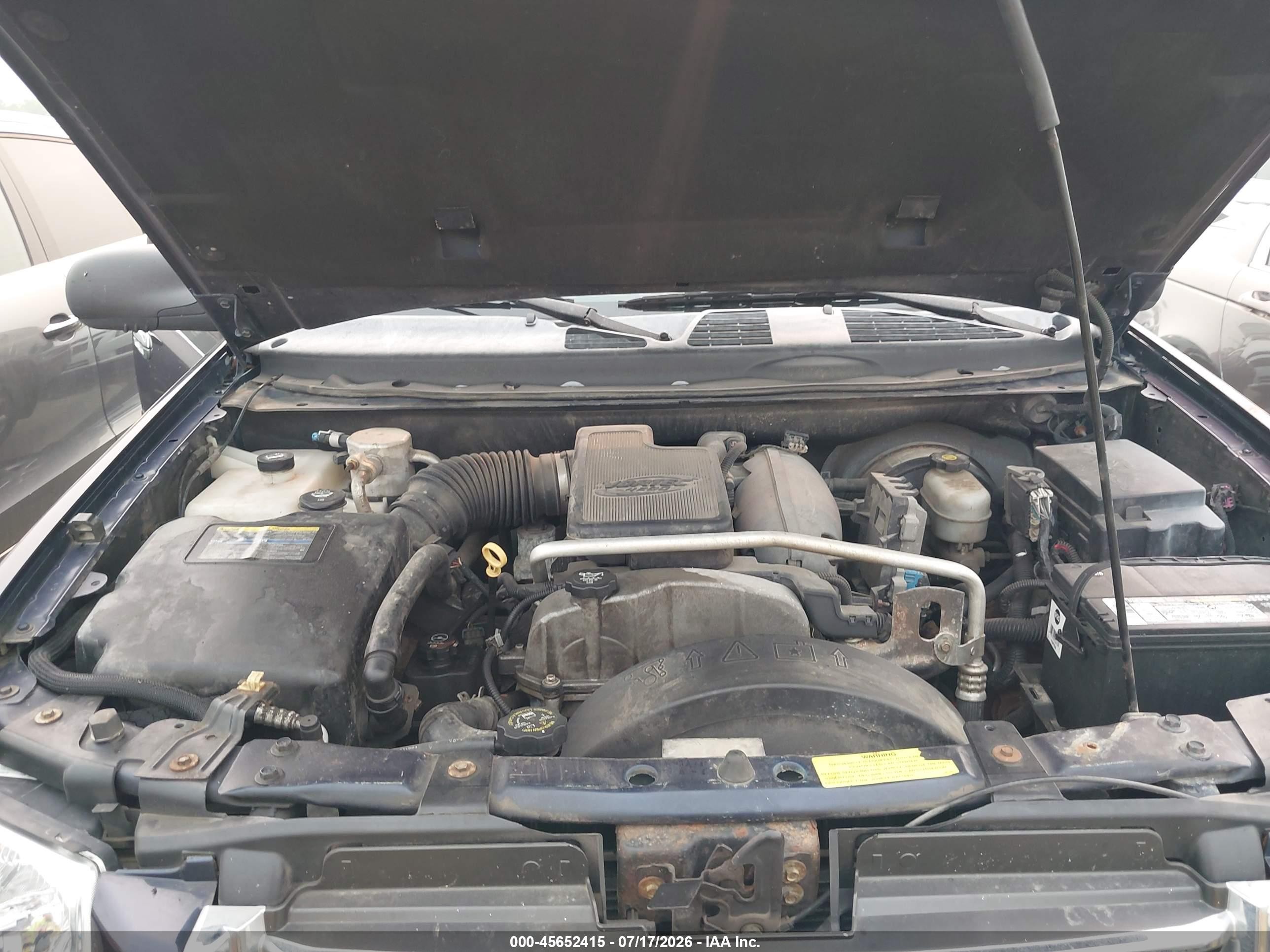 2007 Gmc Envoy Sle Commercial Blue vin: 1GKDT13S972144063