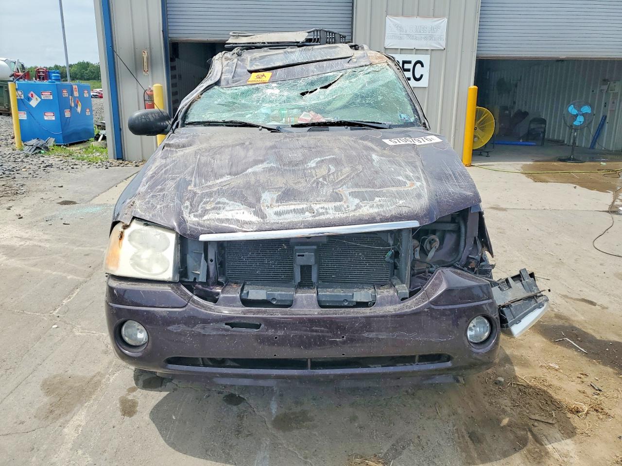2008 Gmc Envoy Purple vin: 1GKDT13S982177615