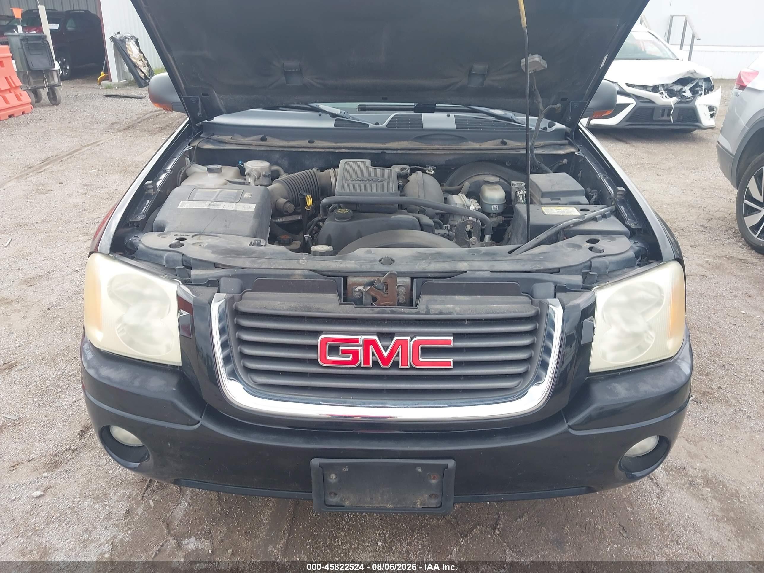 2002 Gmc Envoy Slt Черный vin: 1GKDT13SX22187898
