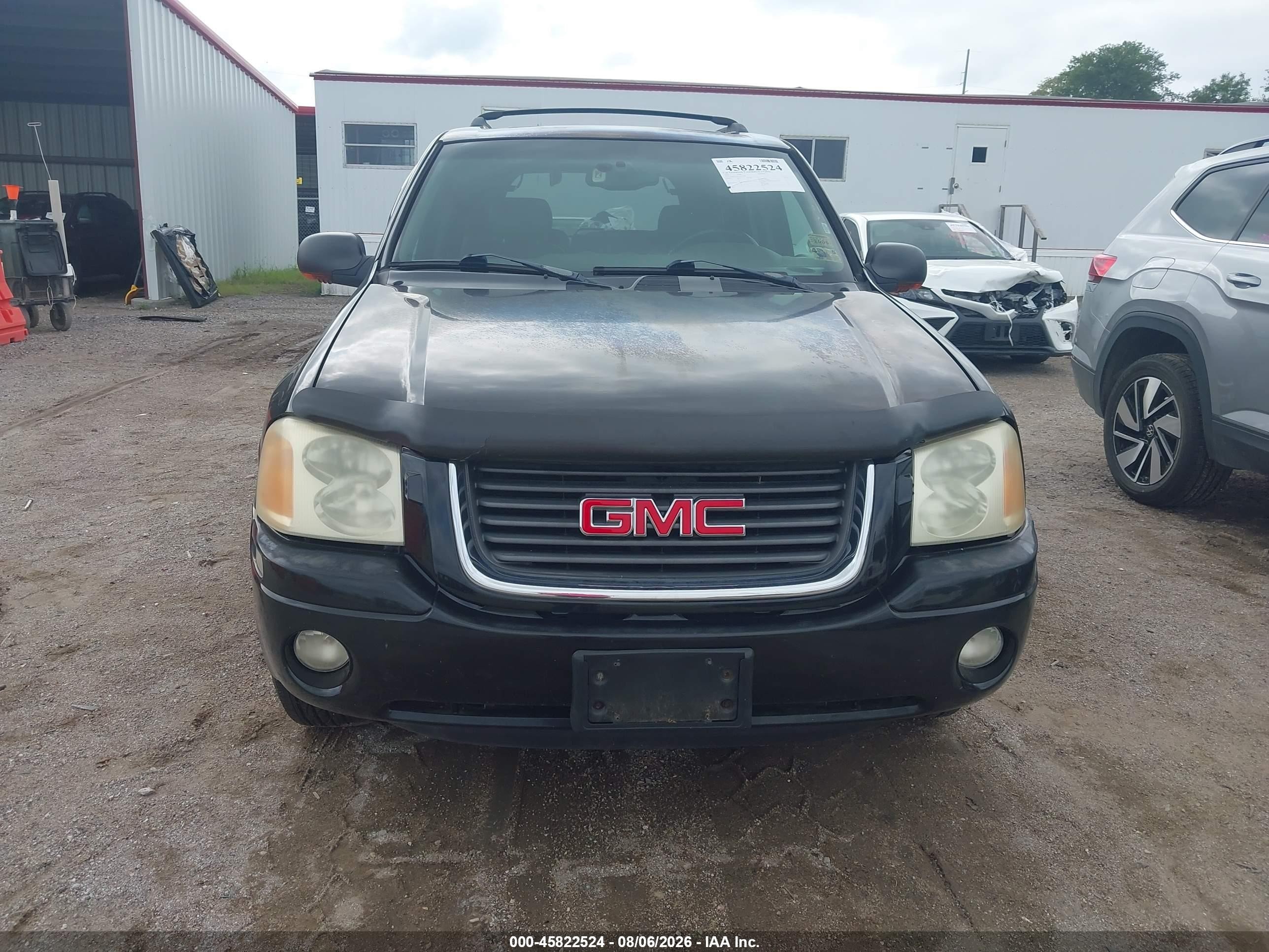 2002 Gmc Envoy Slt Черный vin: 1GKDT13SX22187898