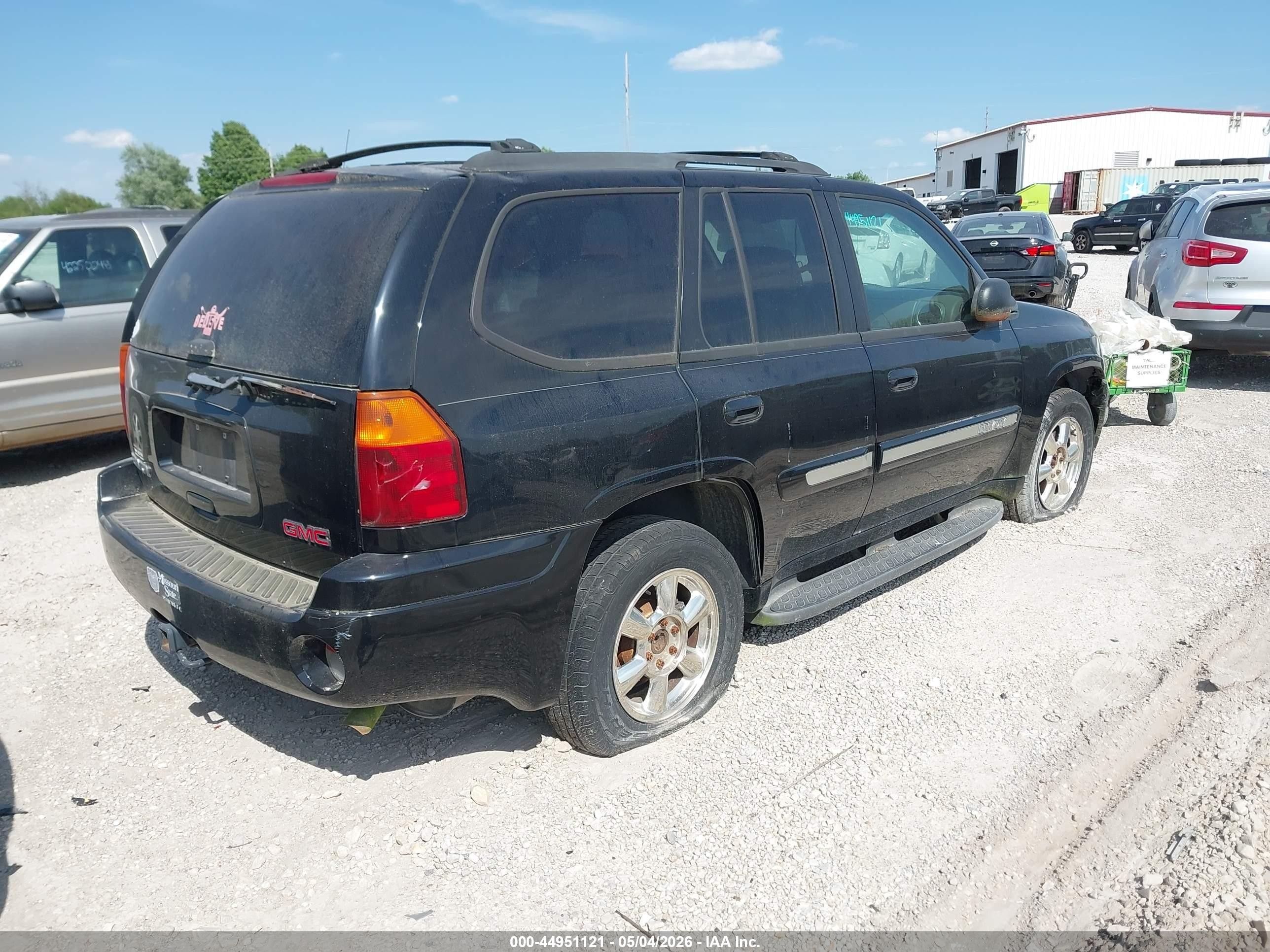 2002 Gmc Envoy Slt Black vin: 1GKDT13SX22374932