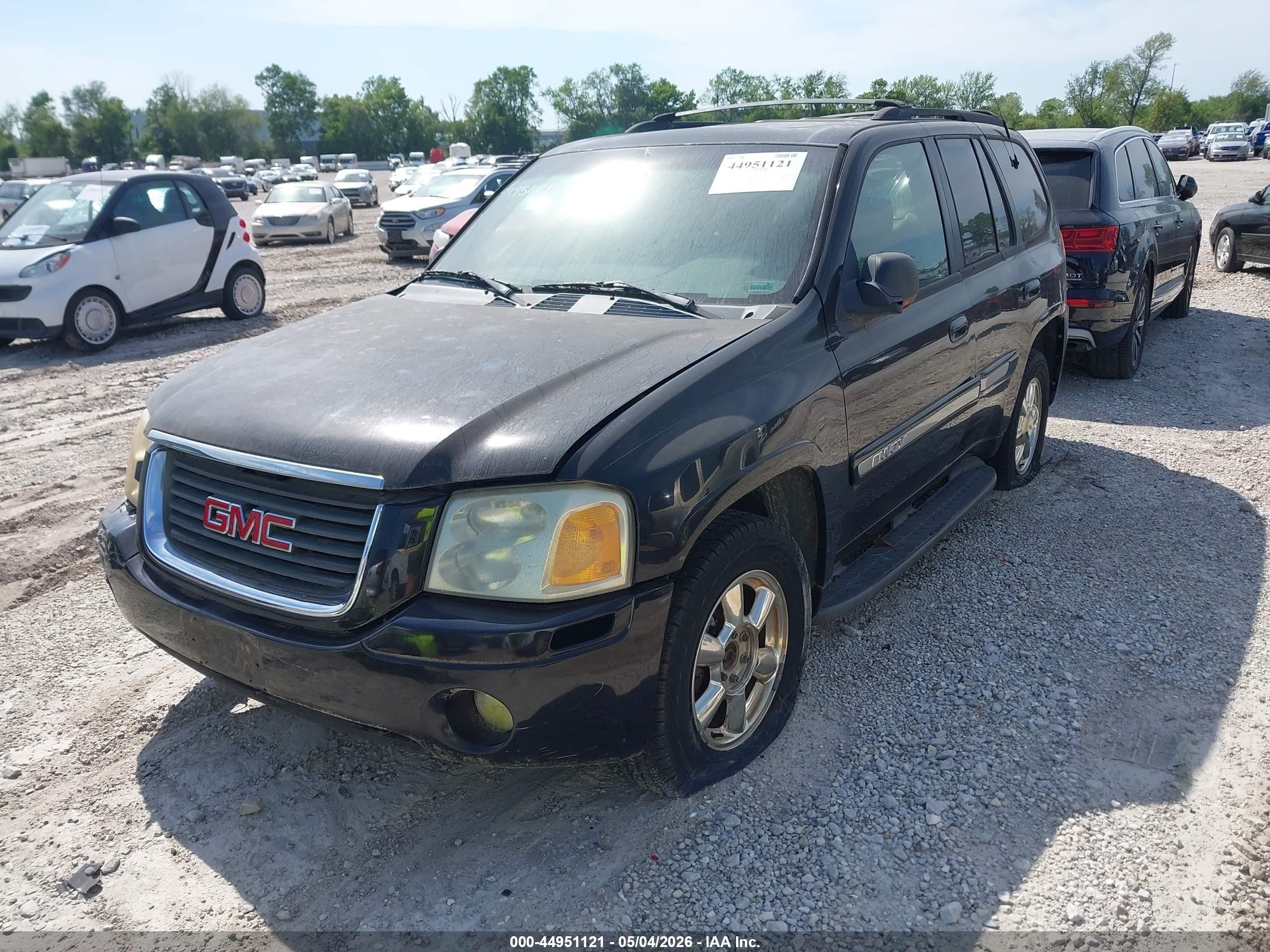 2002 Gmc Envoy Slt Black vin: 1GKDT13SX22374932