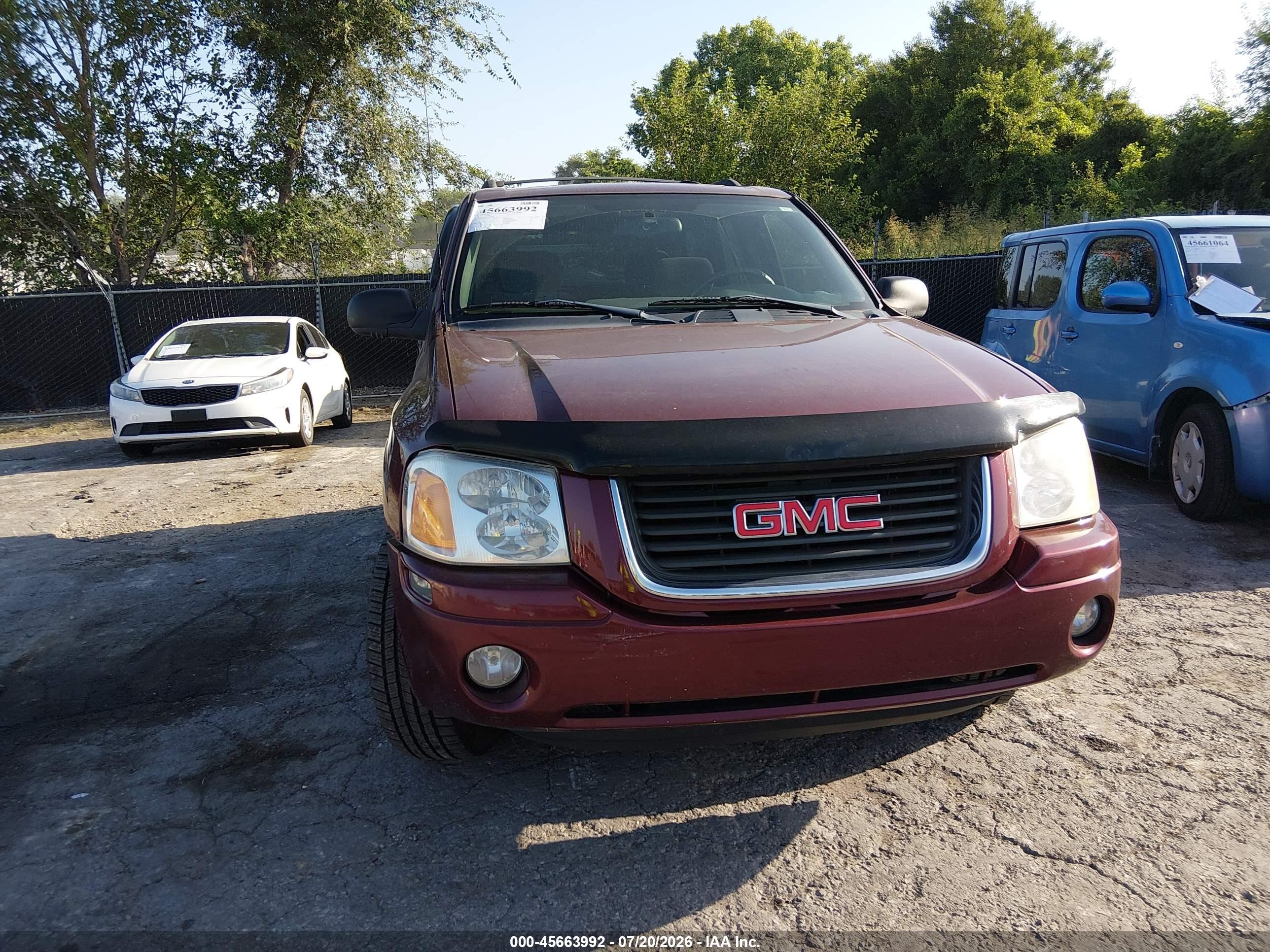 2004 Gmc Envoy Sle Красный vin: 1GKDT13SX42426806