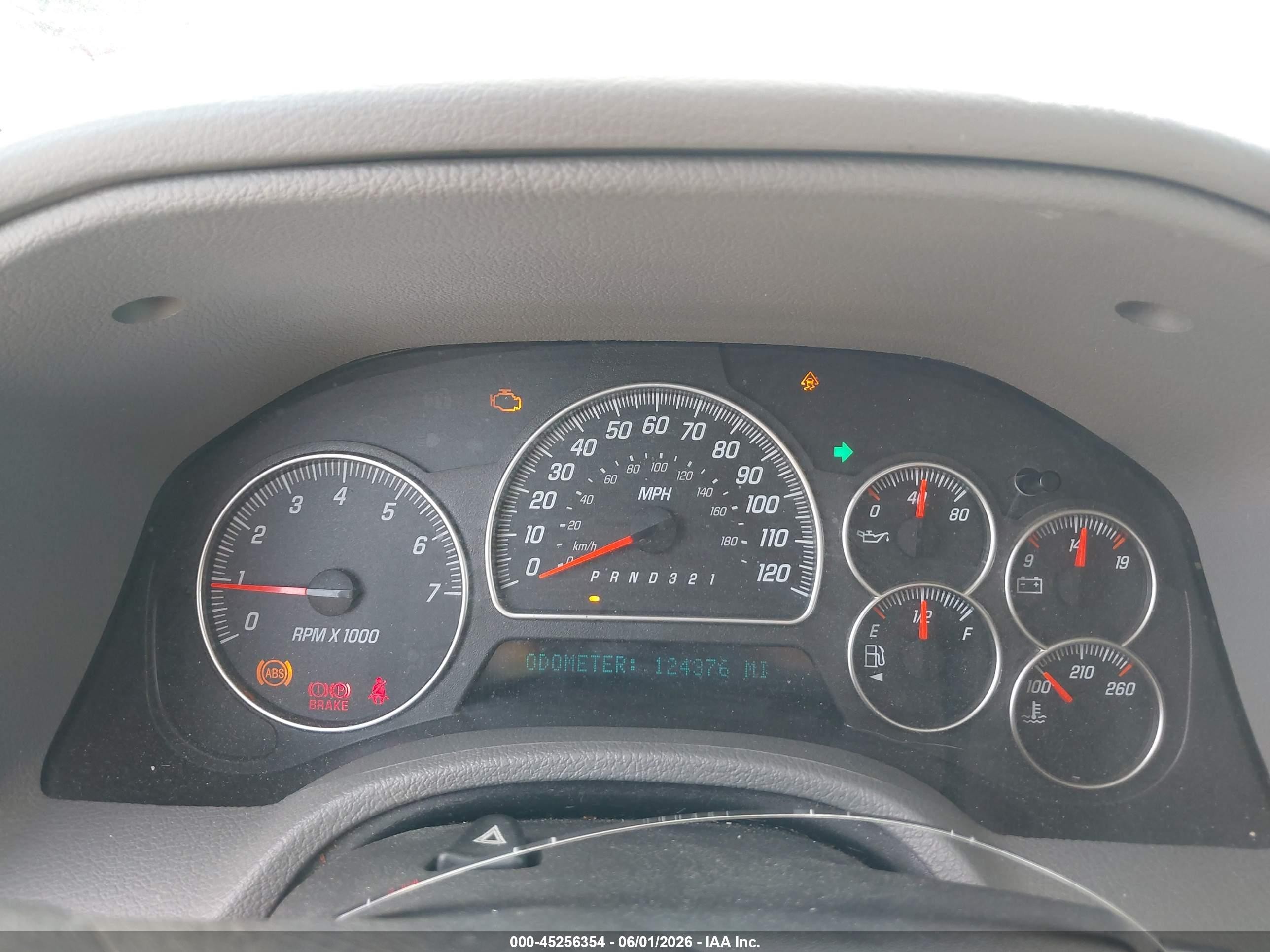 2006 Gmc Envoy Slt Gray vin: 1GKDT13SX62268406