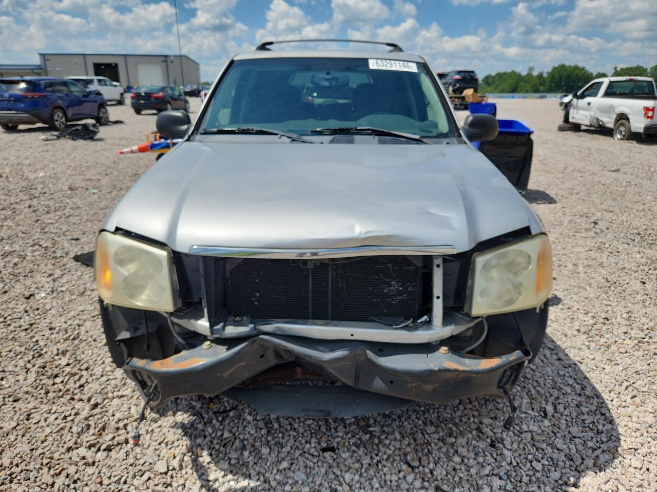 2006 Gmc Envoy Silver vin: 1GKDT13SX62346232