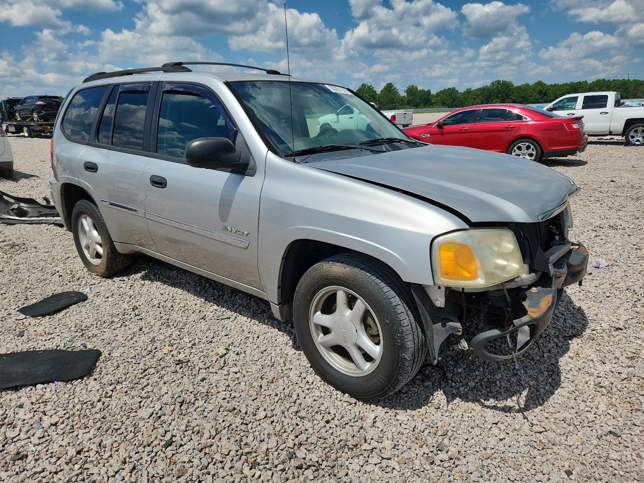 2006 Gmc Envoy Silver vin: 1GKDT13SX62346232