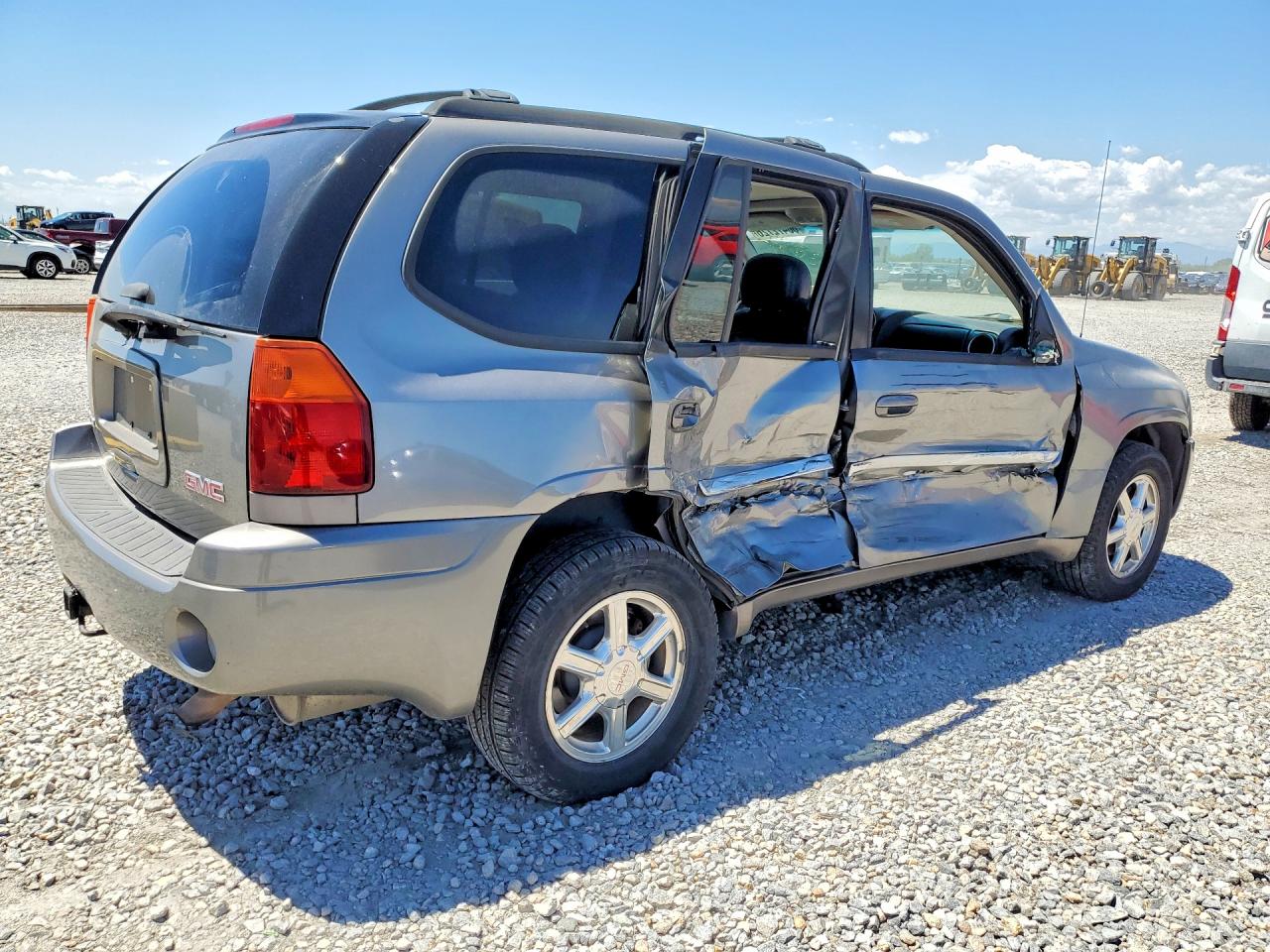2007 Gmc Envoy Gray vin: 1GKDT13SX72108706