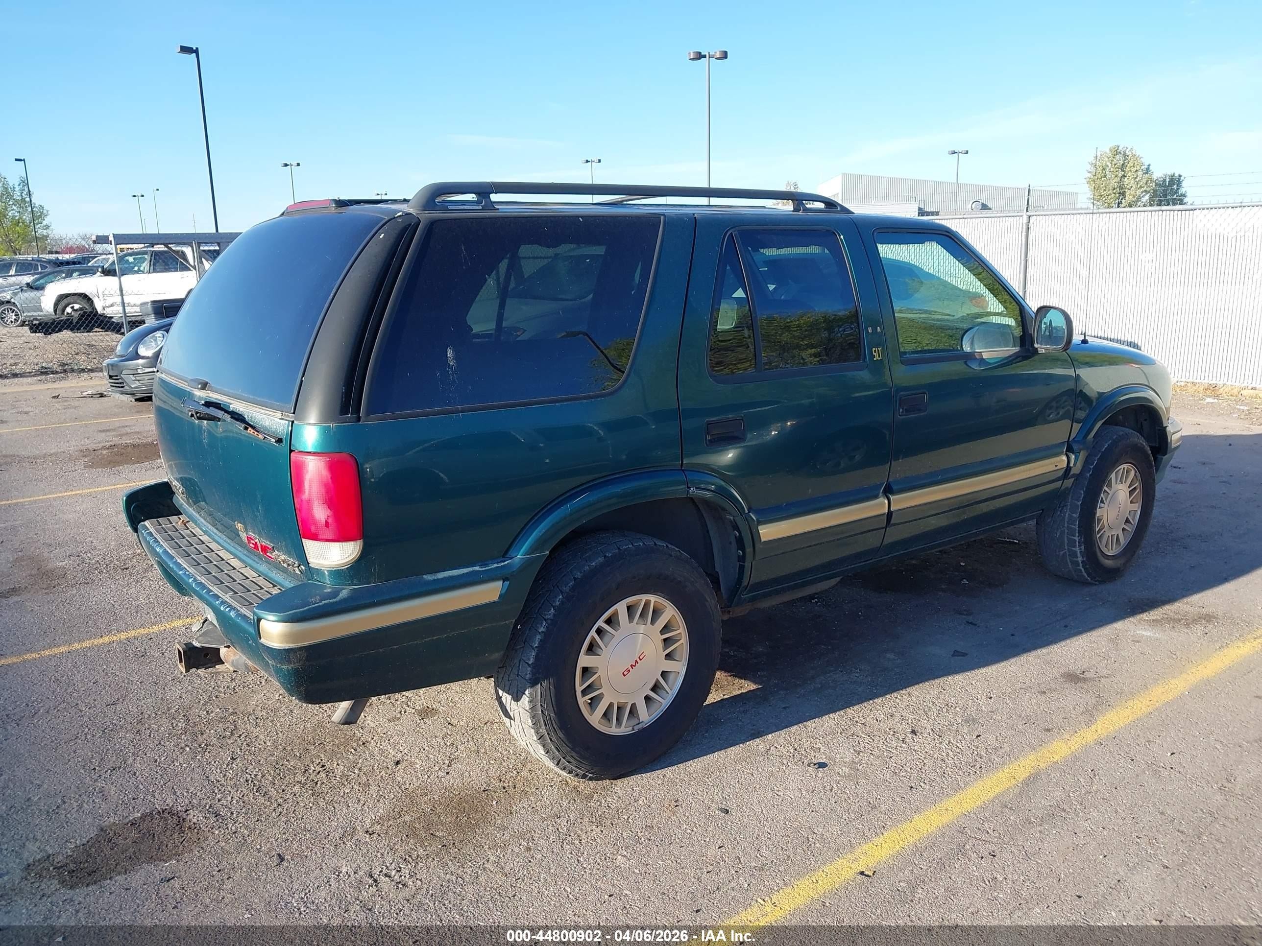 1996 Gmc Jimmy   Green vin: 1GKDT13W0T2575761