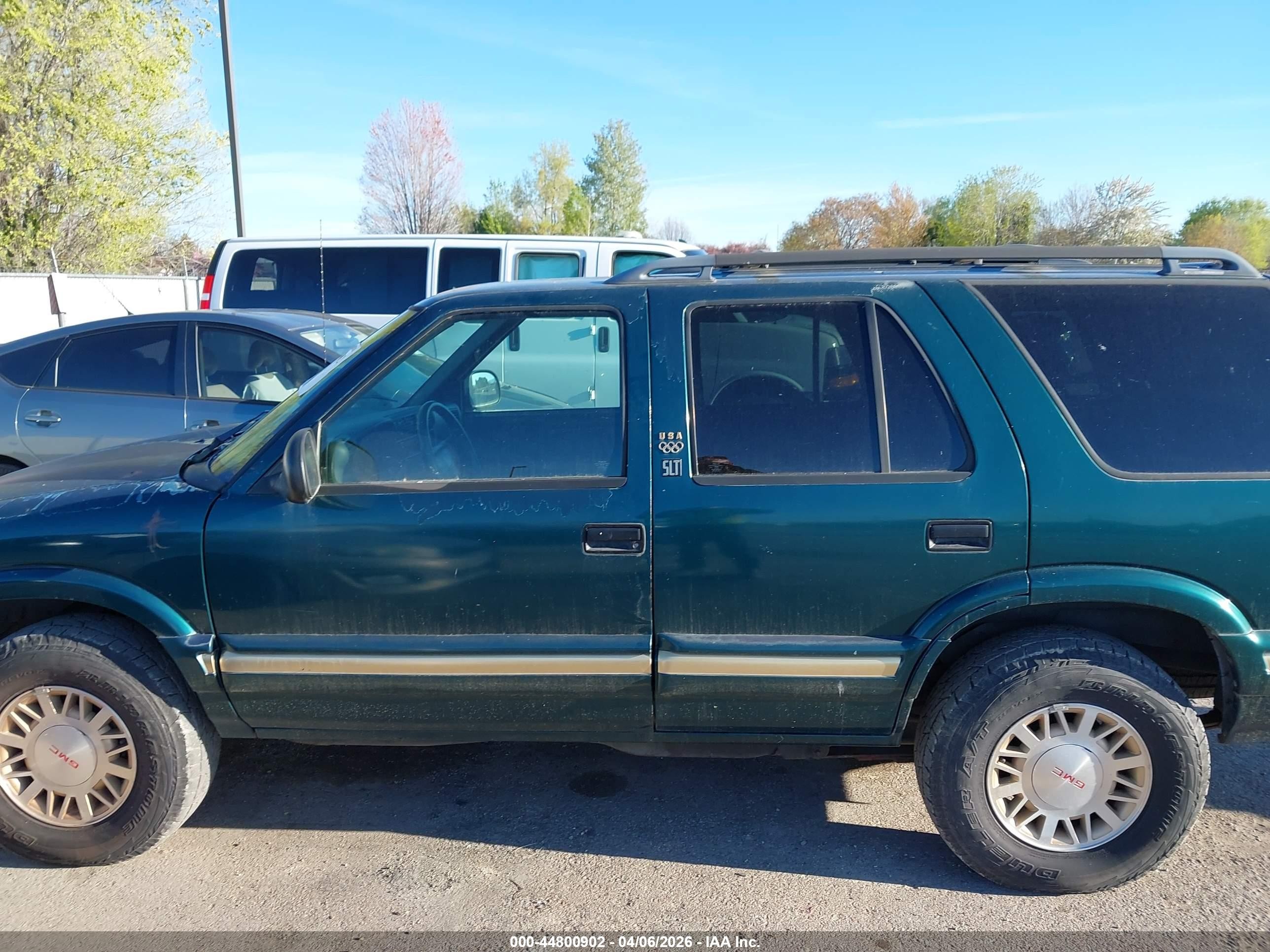 1996 Gmc Jimmy   Green vin: 1GKDT13W0T2575761