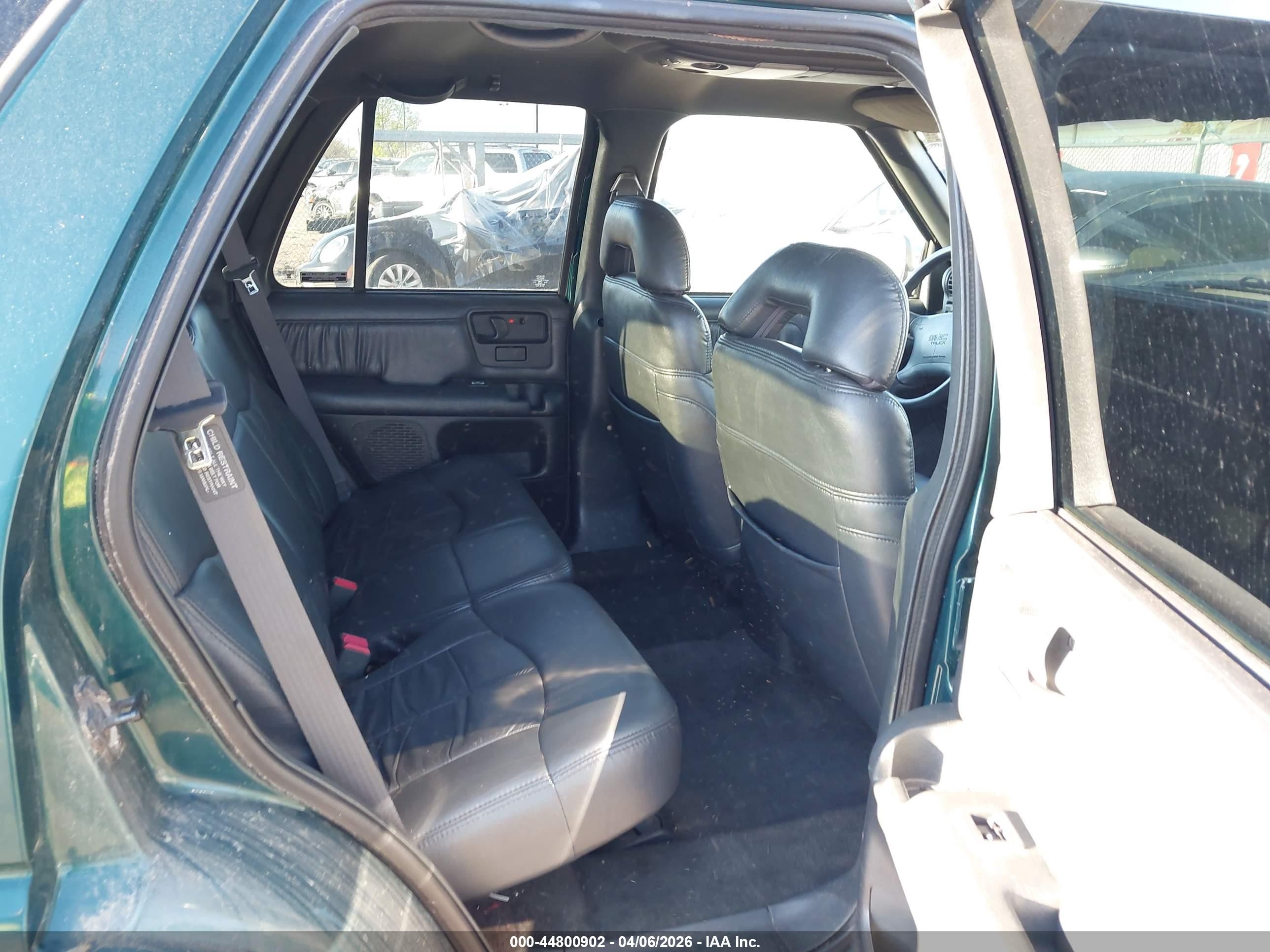 1996 Gmc Jimmy   Green vin: 1GKDT13W0T2575761