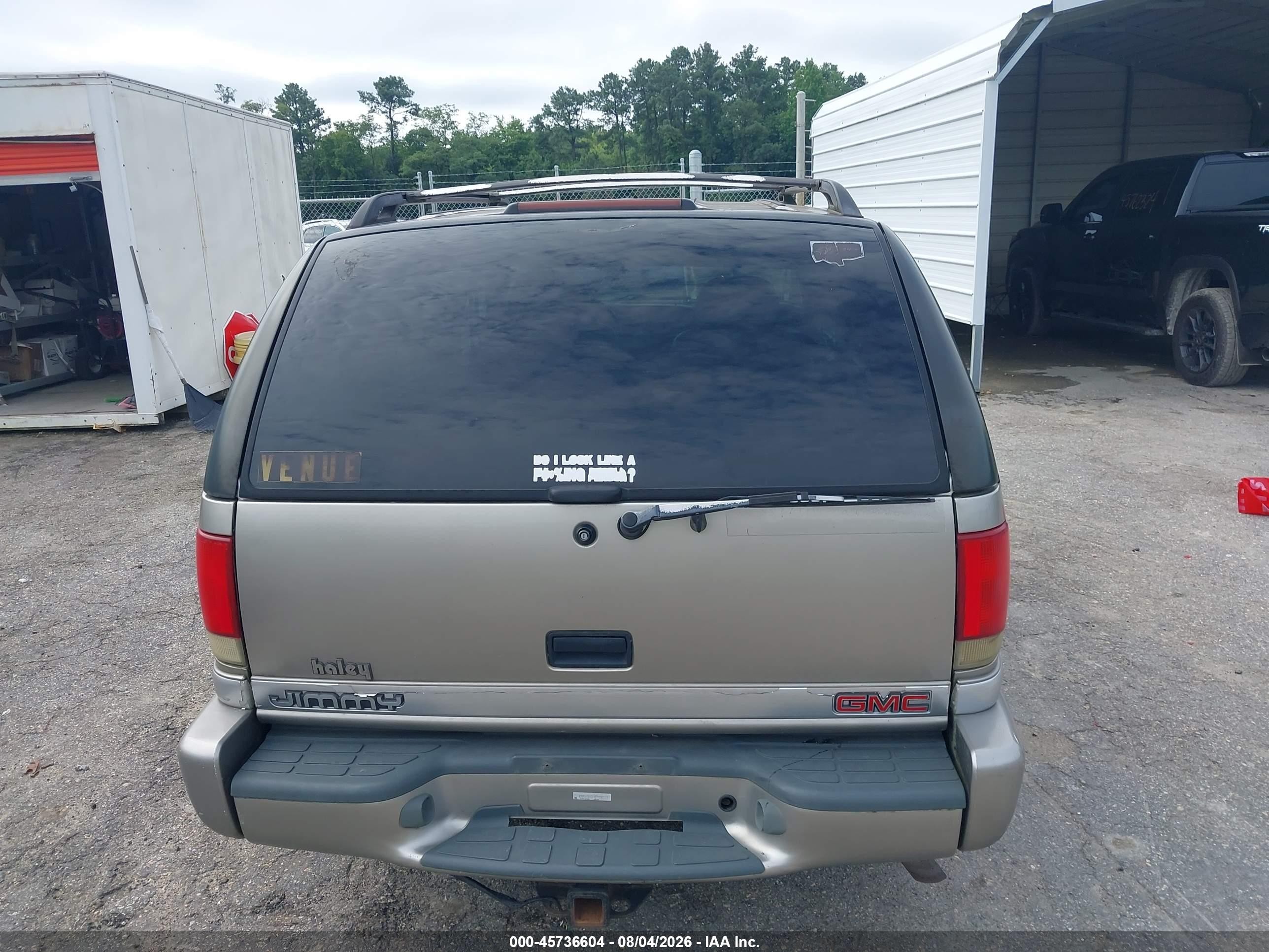 1998 Gmc Jimmy Slt Tan vin: 1GKDT13W1W2571657