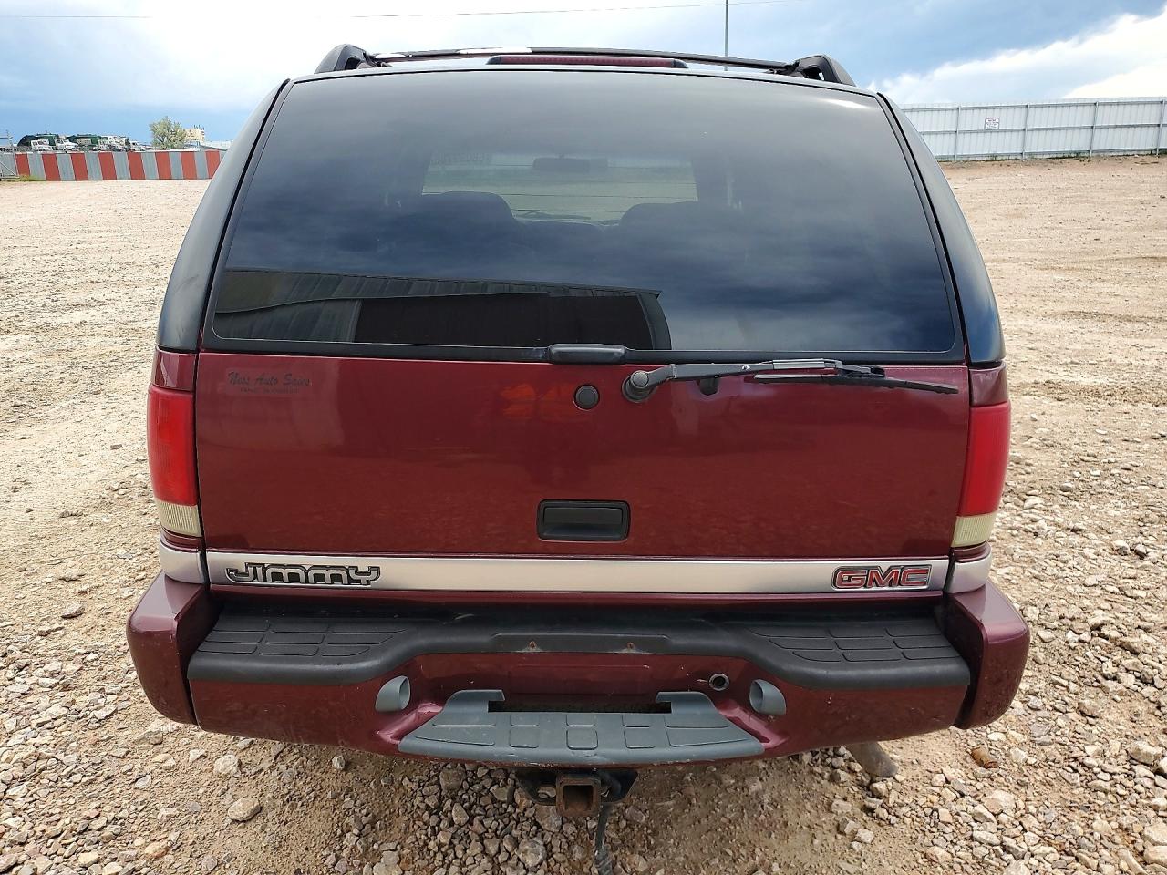 2000 Gmc Jimmy / Envoy Maroon vin: 1GKDT13W1Y2109554