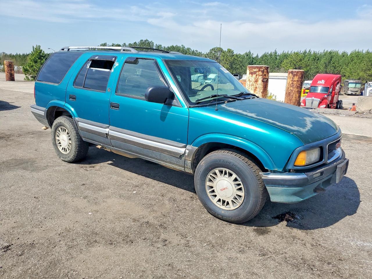 1996 Gmc Jimmy Green vin: 1GKDT13W2T2520826