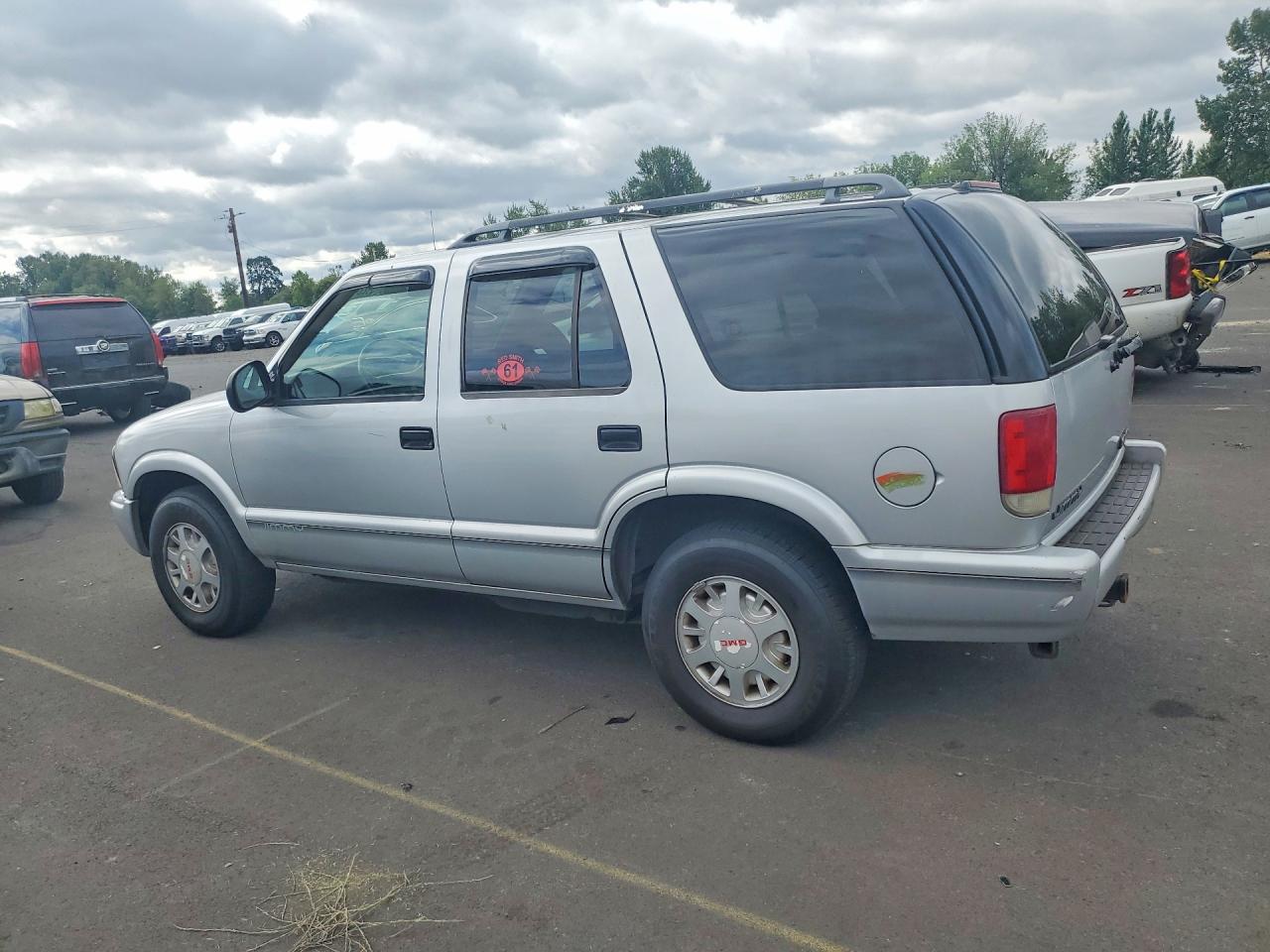 1996 Gmc Jimmy Silver vin: 1GKDT13W2T2530949