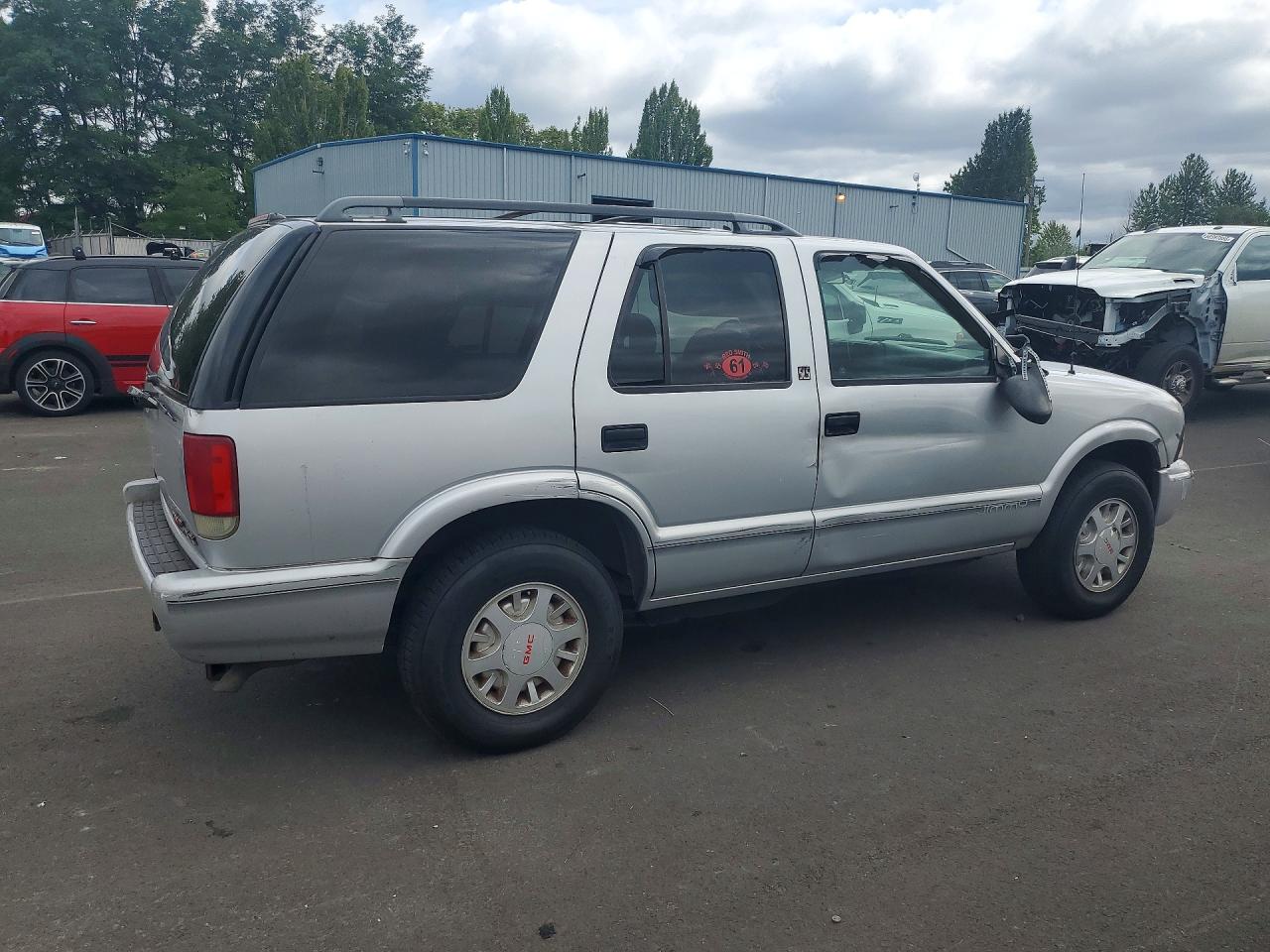 1996 Gmc Jimmy Silver vin: 1GKDT13W2T2530949