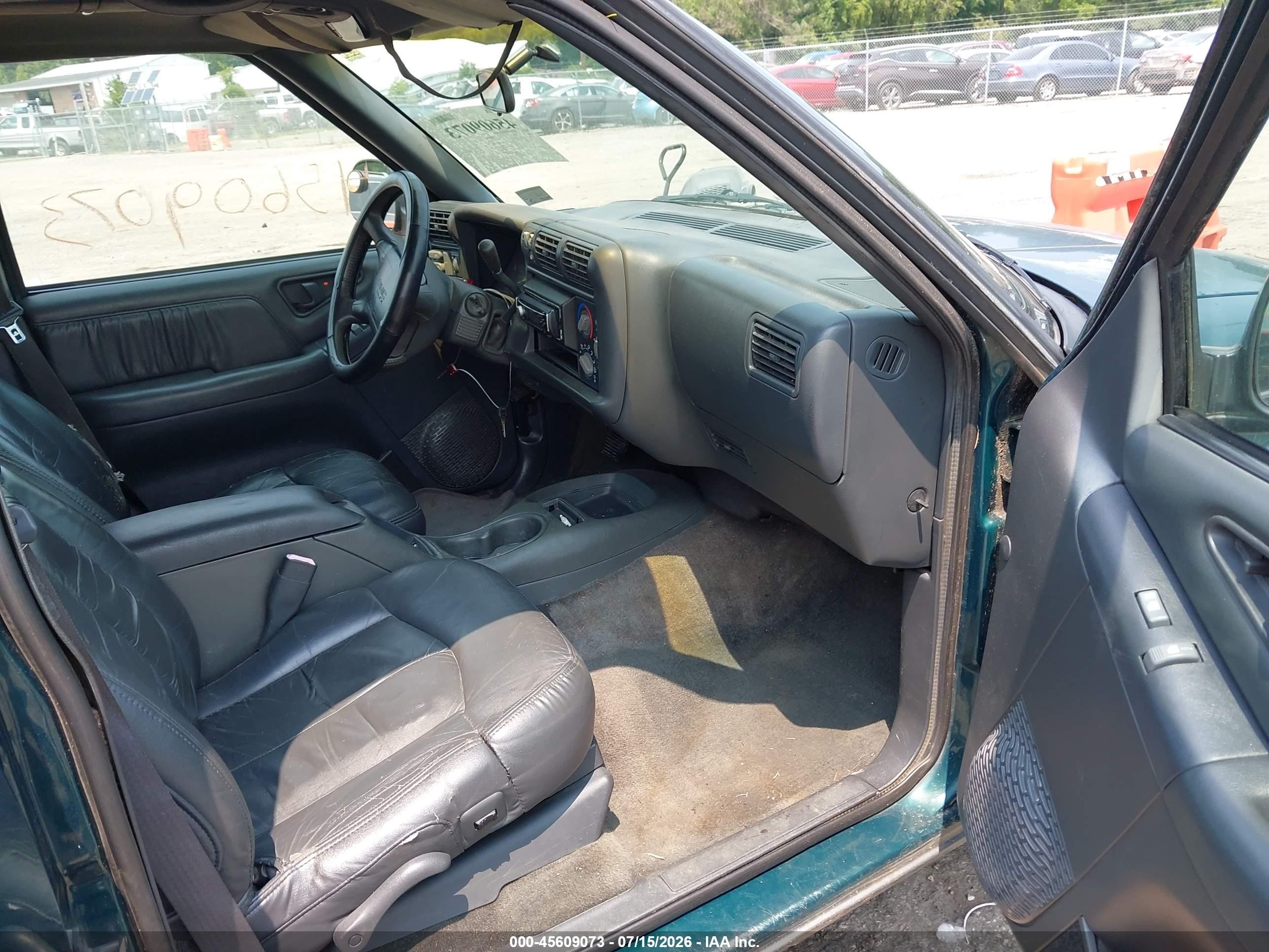 1996 Gmc Jimmy   Зеленый vin: 1GKDT13W2T2548464