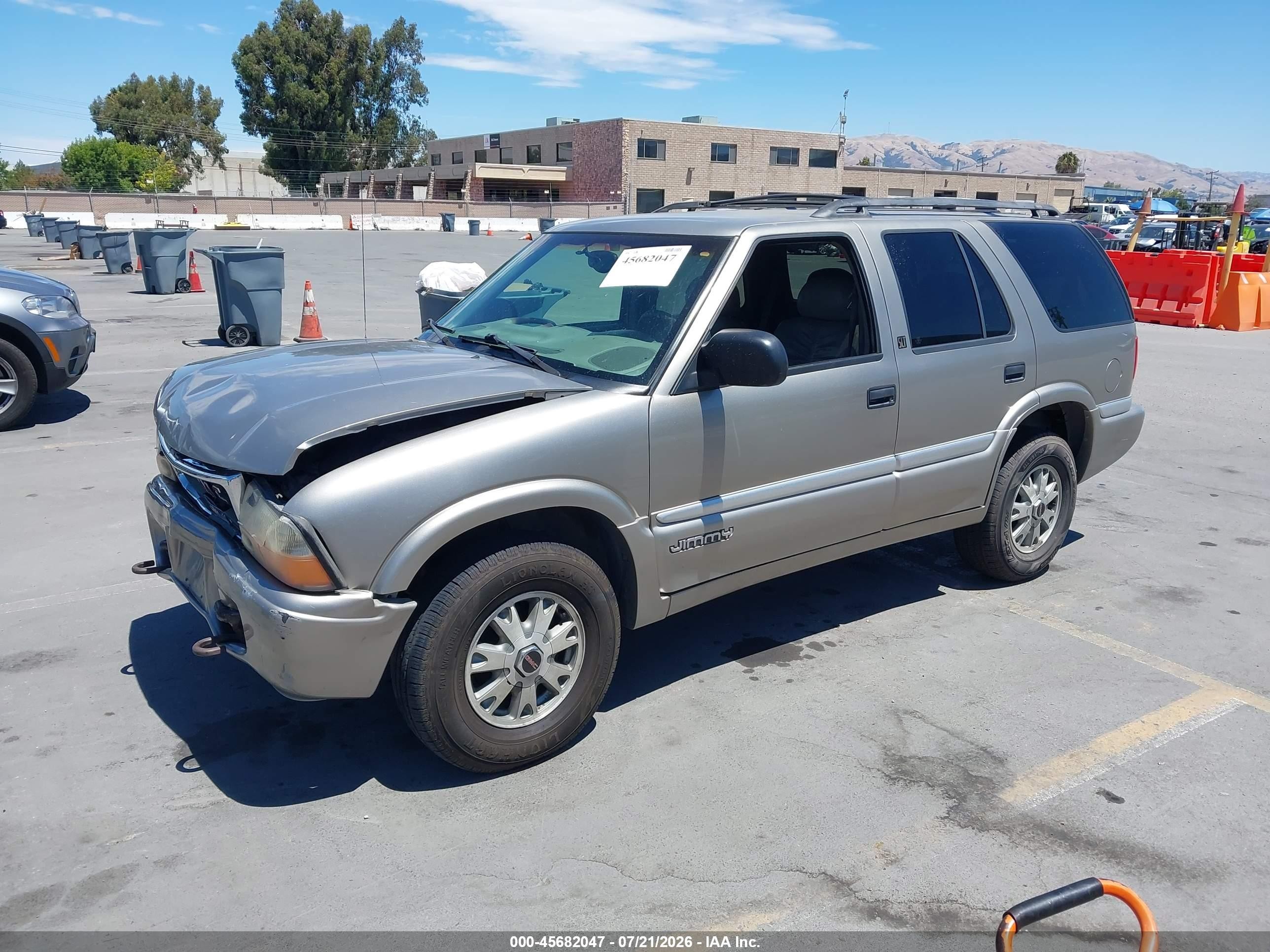 1999 Gmc Jimmy Slt Beige vin: 1GKDT13W2X2515860