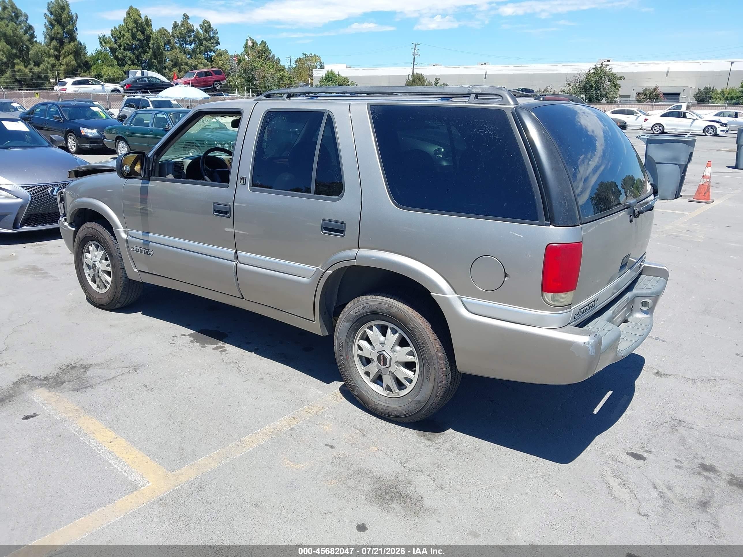 1999 Gmc Jimmy Slt Beige vin: 1GKDT13W2X2515860