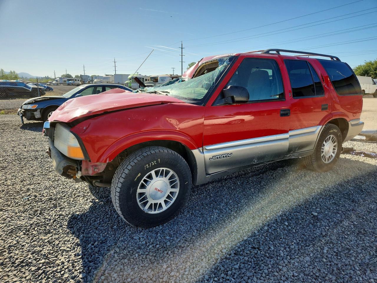 1999 Gmc Jimmy Red vin: 1GKDT13W2X2533890