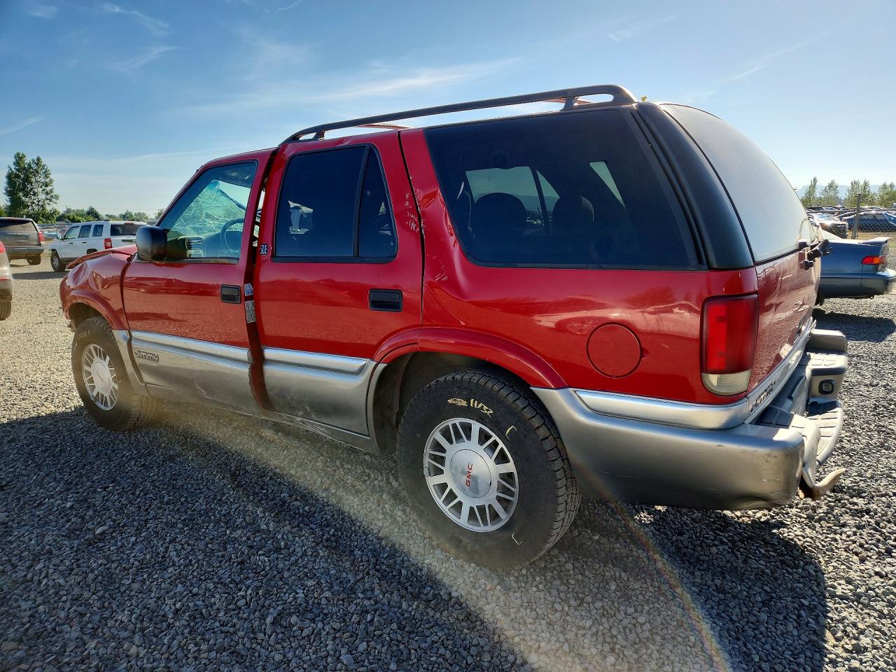 1999 Gmc Jimmy Red vin: 1GKDT13W2X2533890