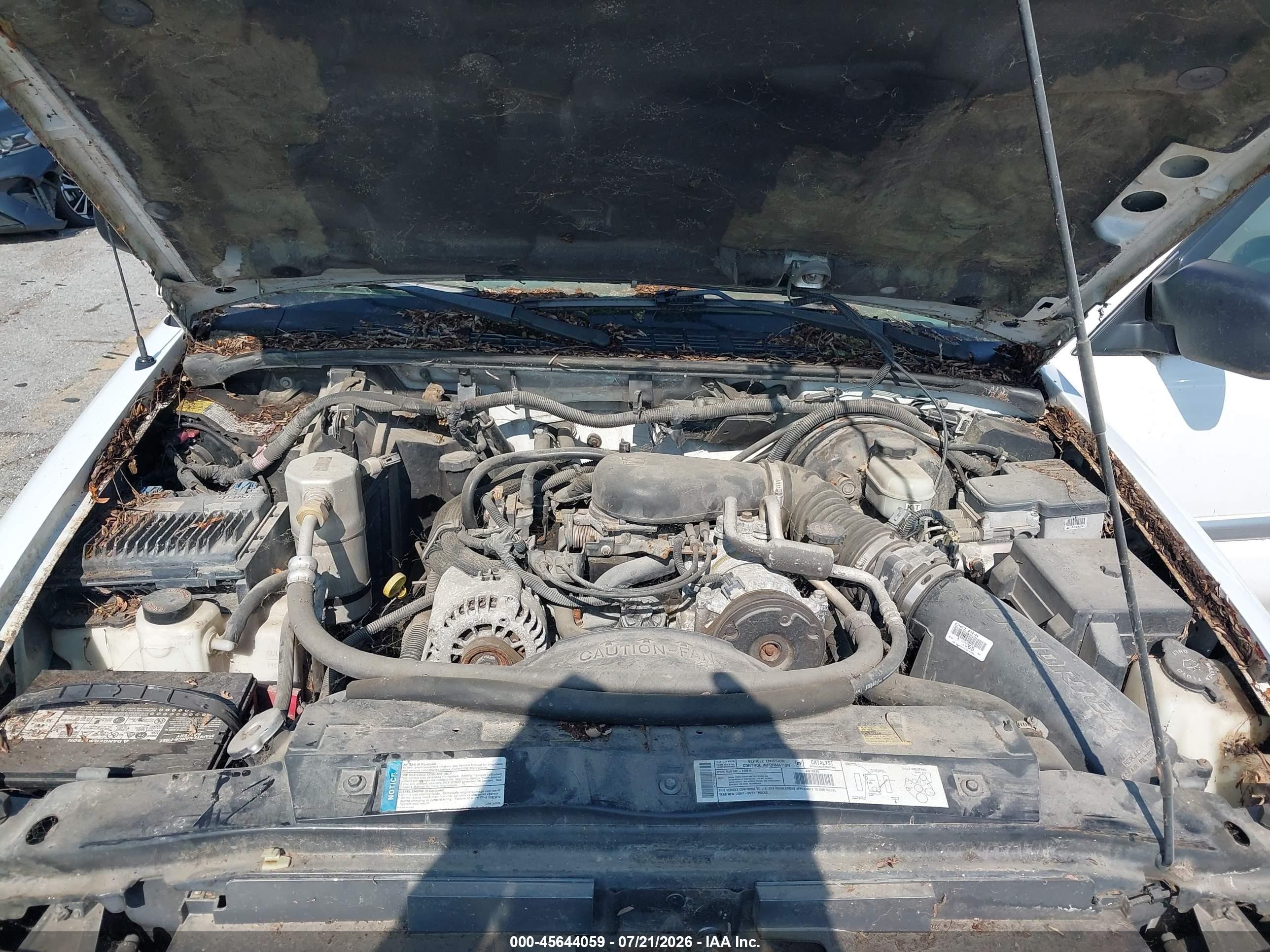 2000 Gmc Jimmy Slt White vin: 1GKDT13W2Y2394667