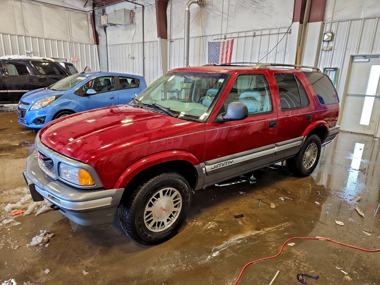 1995 Gmc Jimmy Red vin: 1GKDT13W5S2521872