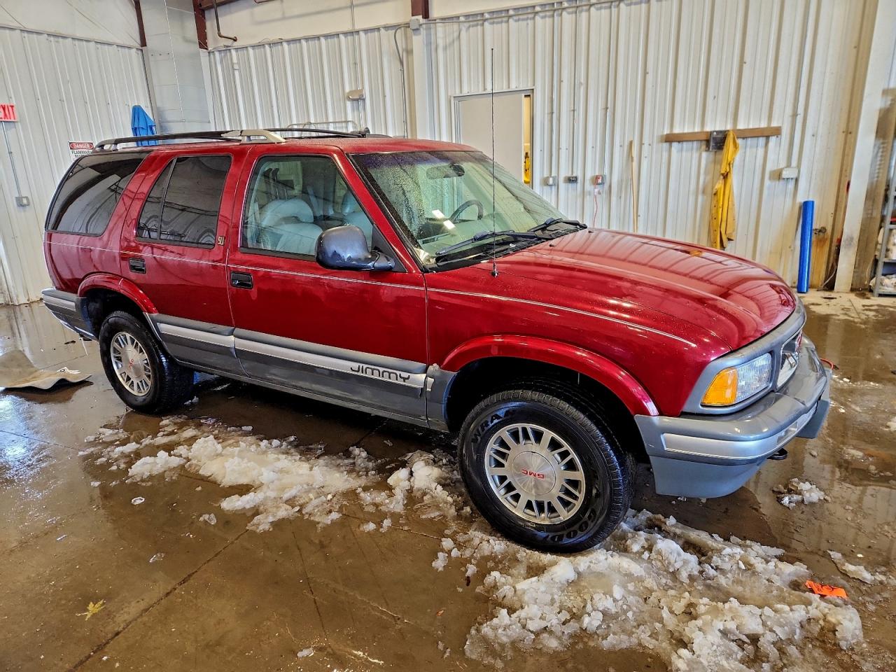 1995 Gmc Jimmy Red vin: 1GKDT13W5S2521872