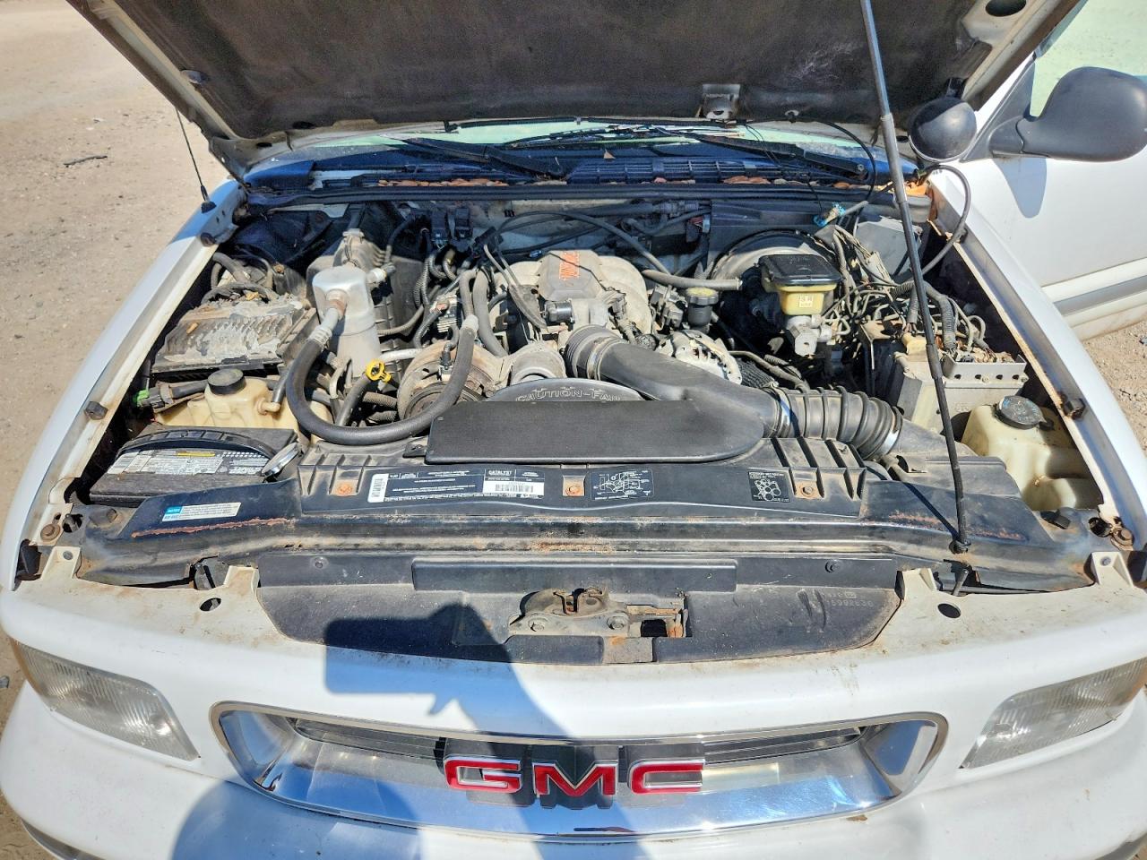 1995 Gmc Jimmy White vin: 1GKDT13W7SK520366