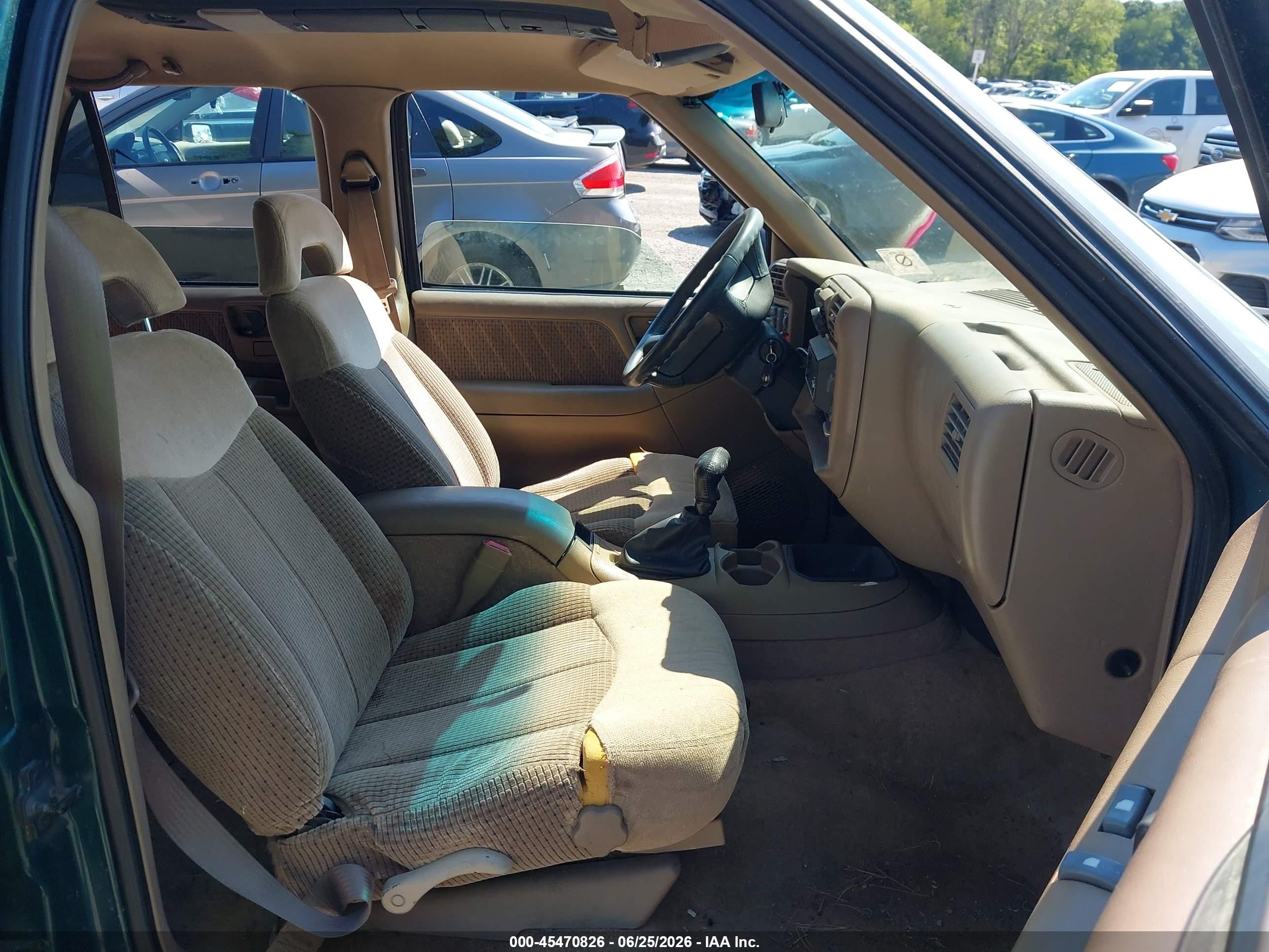 1997 Gmc Jimmy Sls Green vin: 1GKDT13W7V2537446