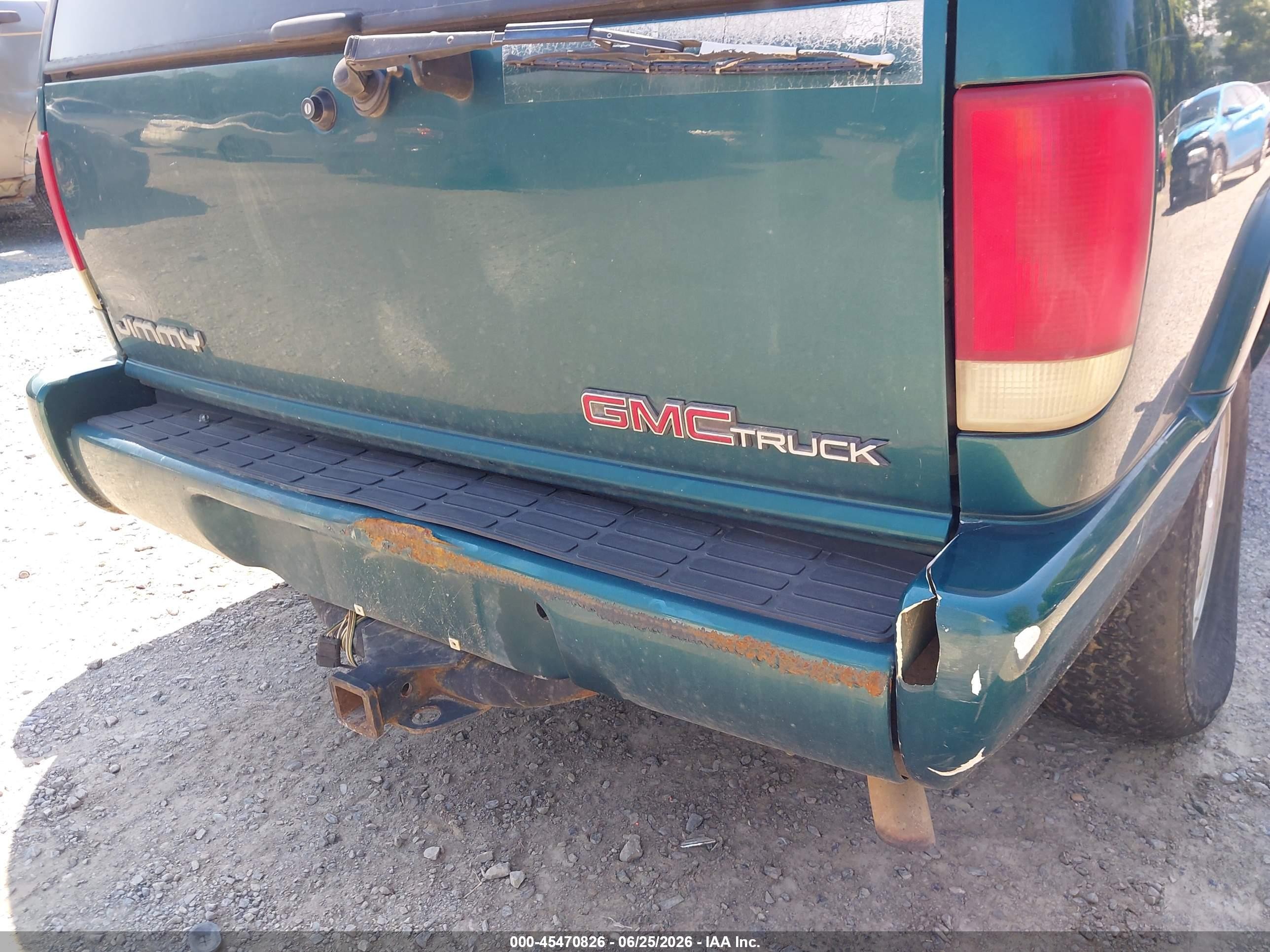 1997 Gmc Jimmy Sls Green vin: 1GKDT13W7V2537446
