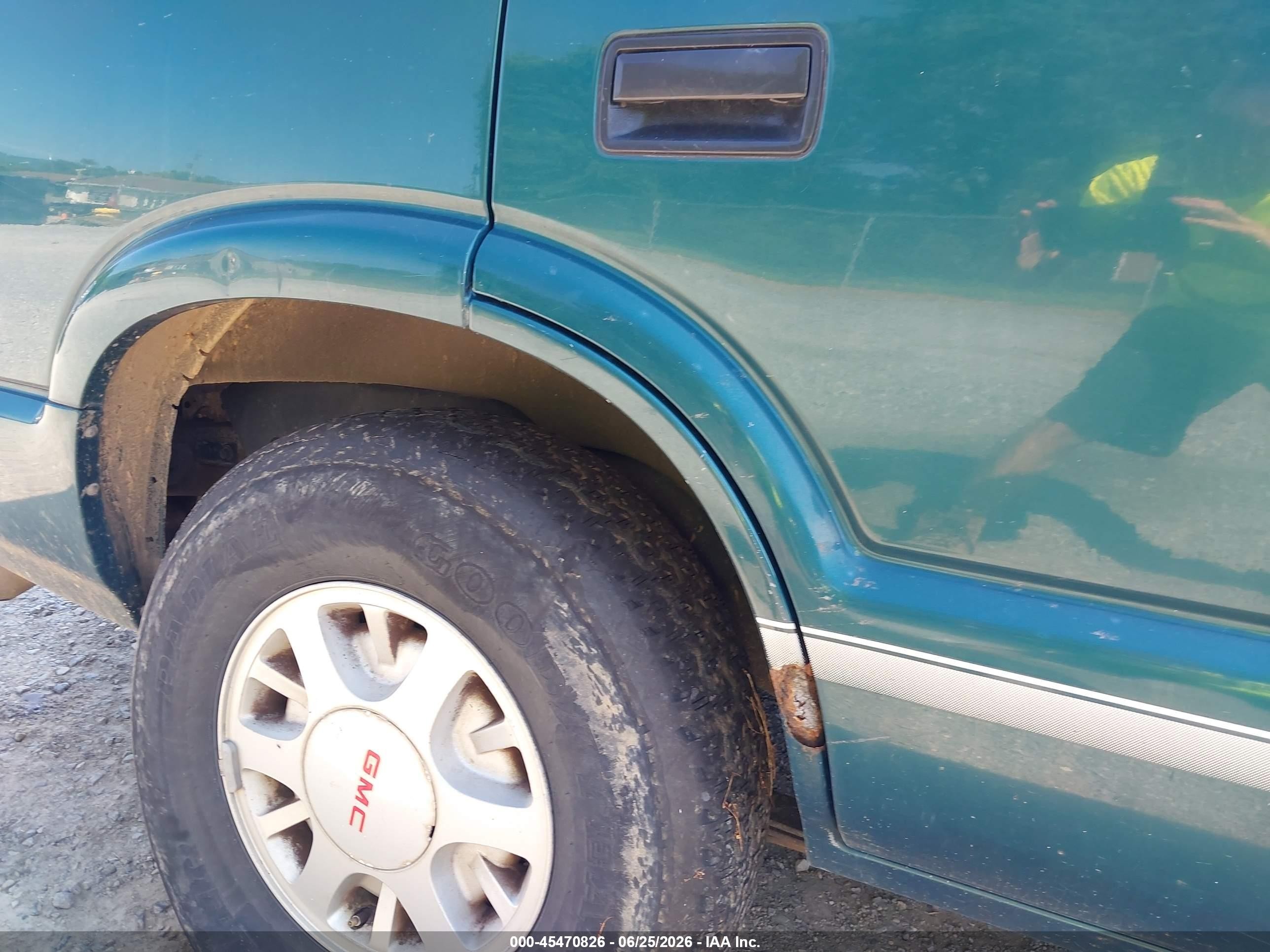 1997 Gmc Jimmy Sls Green vin: 1GKDT13W7V2537446