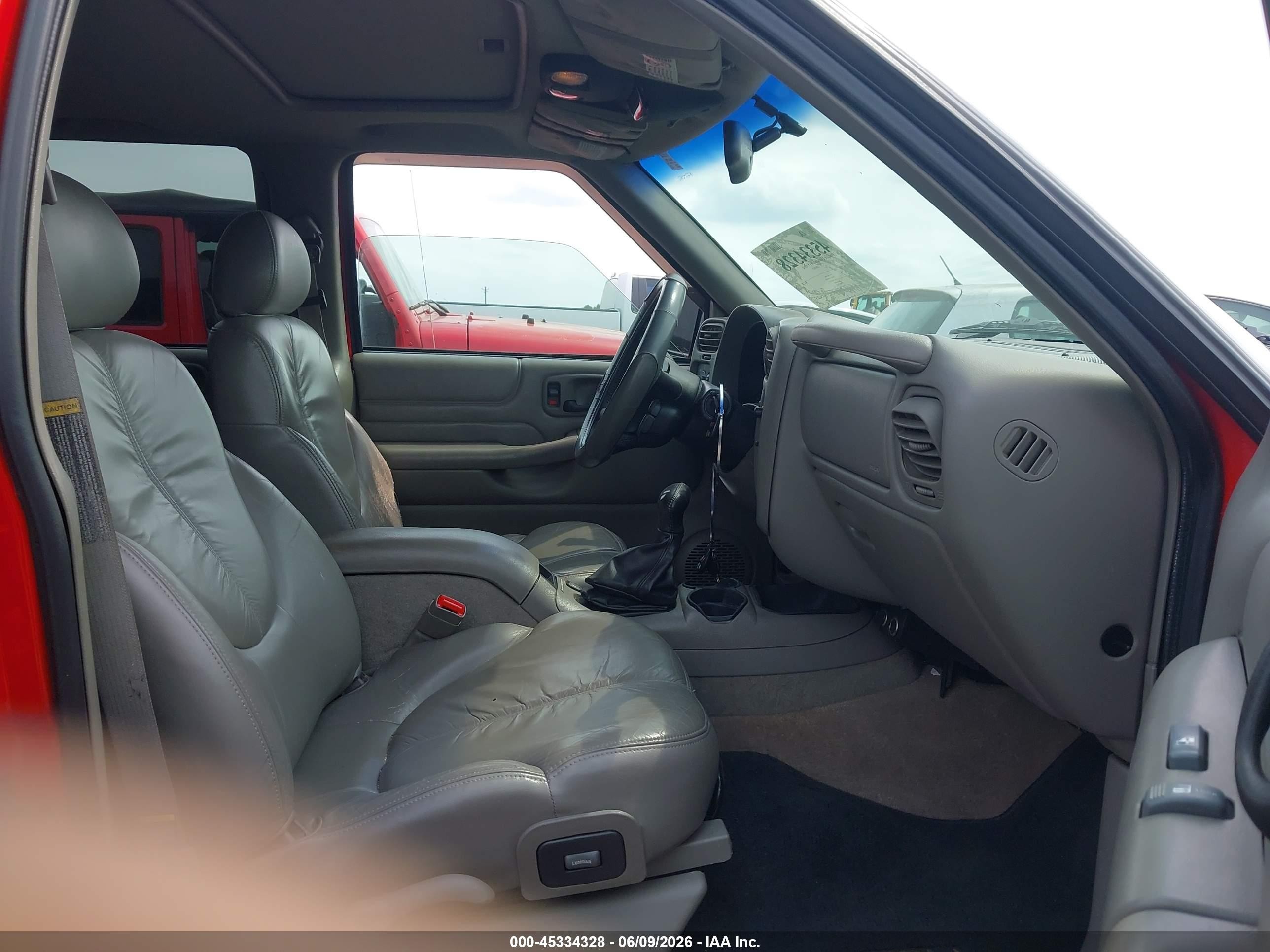 1999 Gmc Jimmy Slt Red vin: 1GKDT13W7X2554430