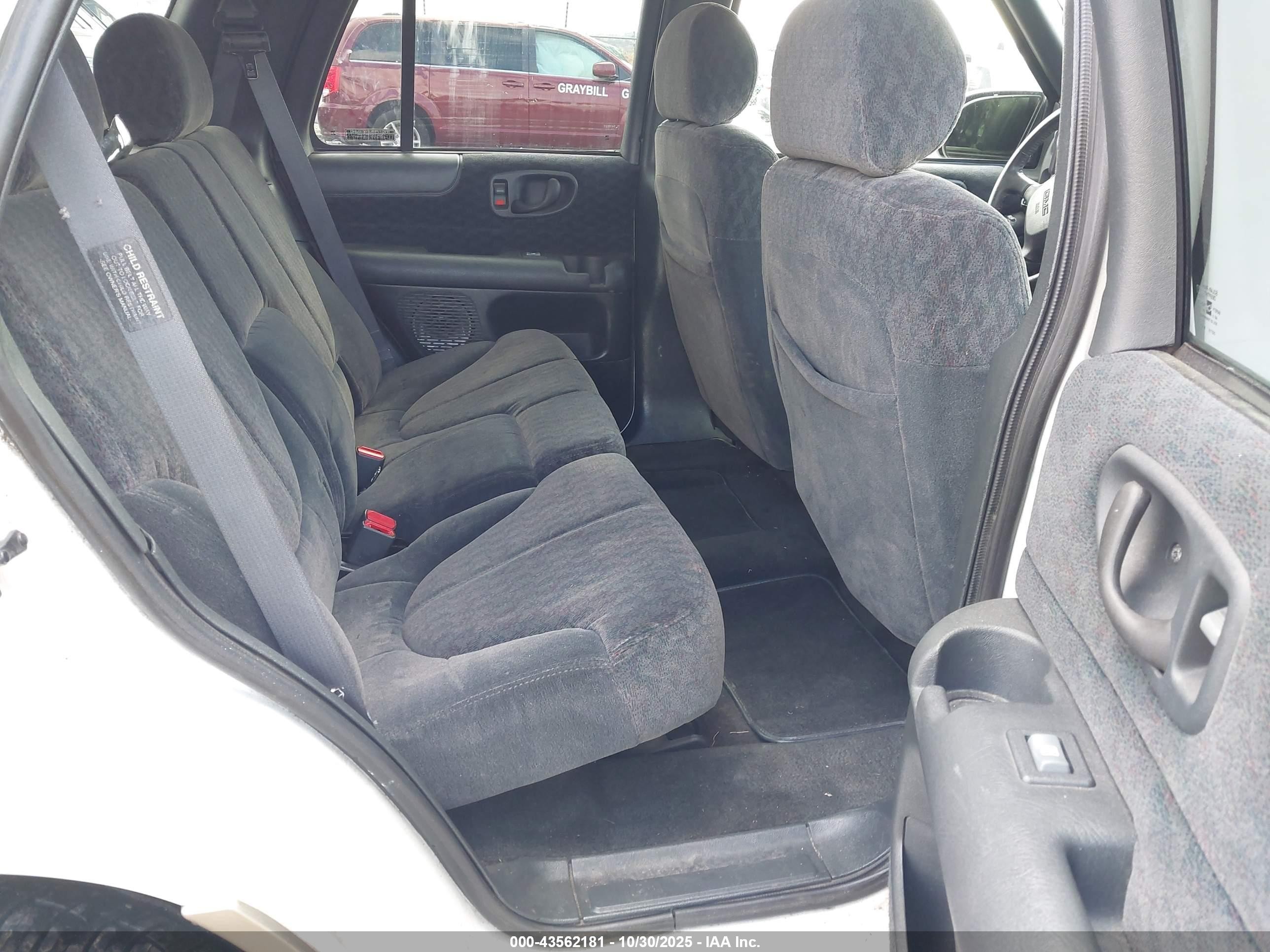 2000 Gmc Jimmy Sle White vin: 1GKDT13W7Y2189717