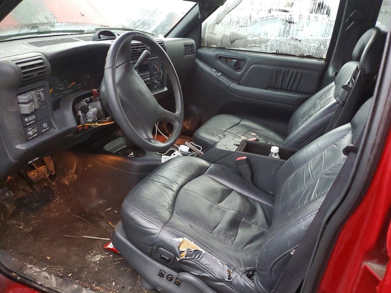 1996 Gmc Jimmy Красный vin: 1GKDT13W8T2556732