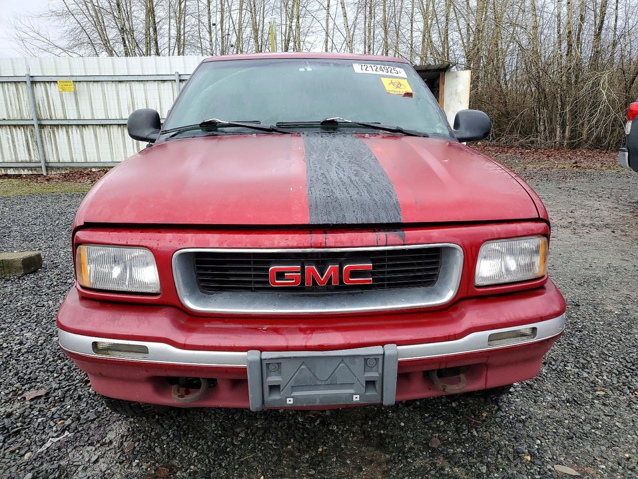 1996 Gmc Jimmy Красный vin: 1GKDT13W8T2556732
